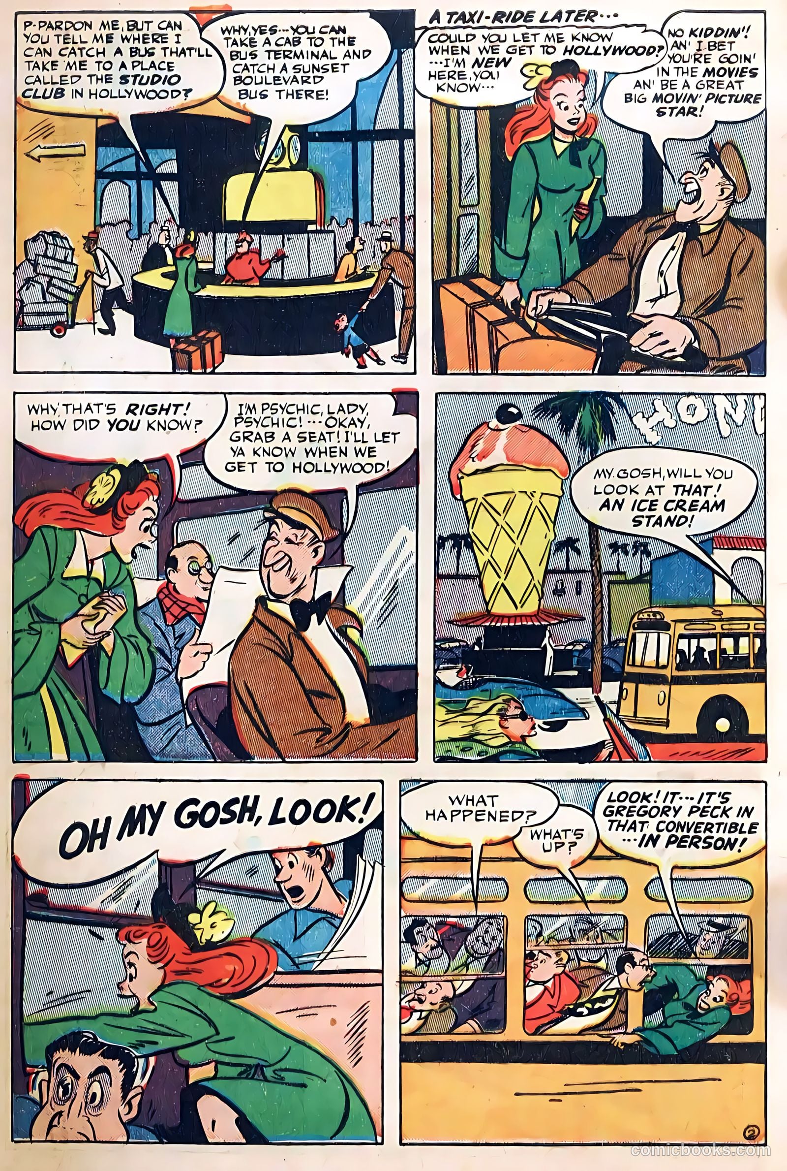 Starlet O'Hara in Hollywood #1 (1948) — page 4 of 52