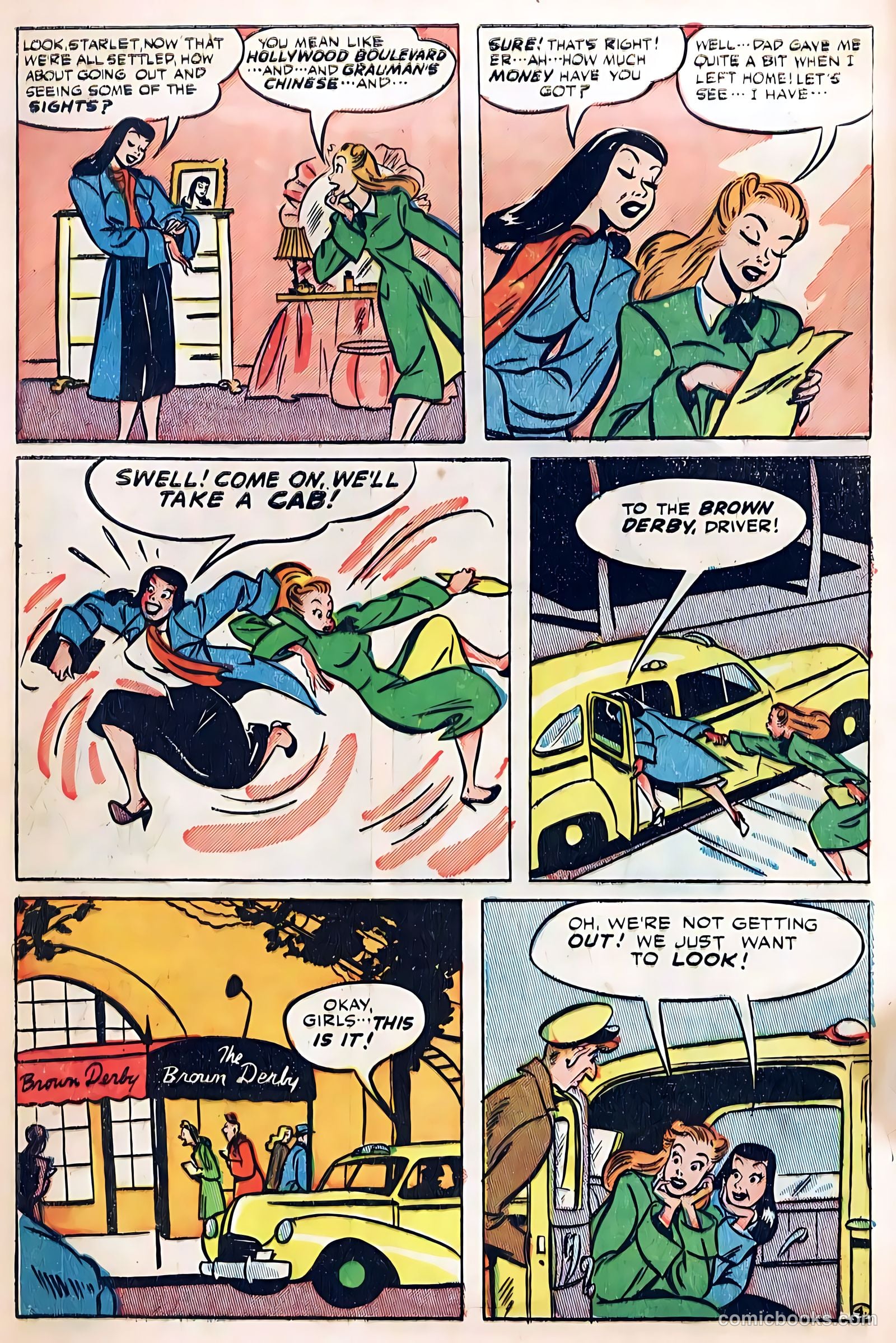 Starlet O'Hara in Hollywood #1 (1948) — page 6 of 52
