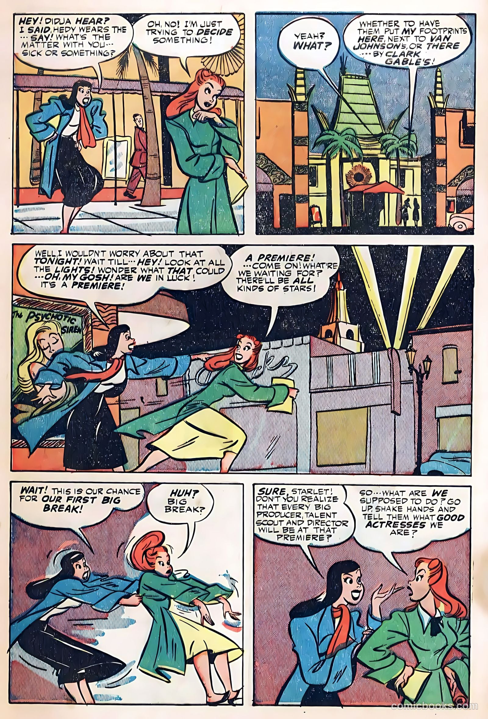 Starlet O'Hara in Hollywood #1 (1948) — page 8 of 52