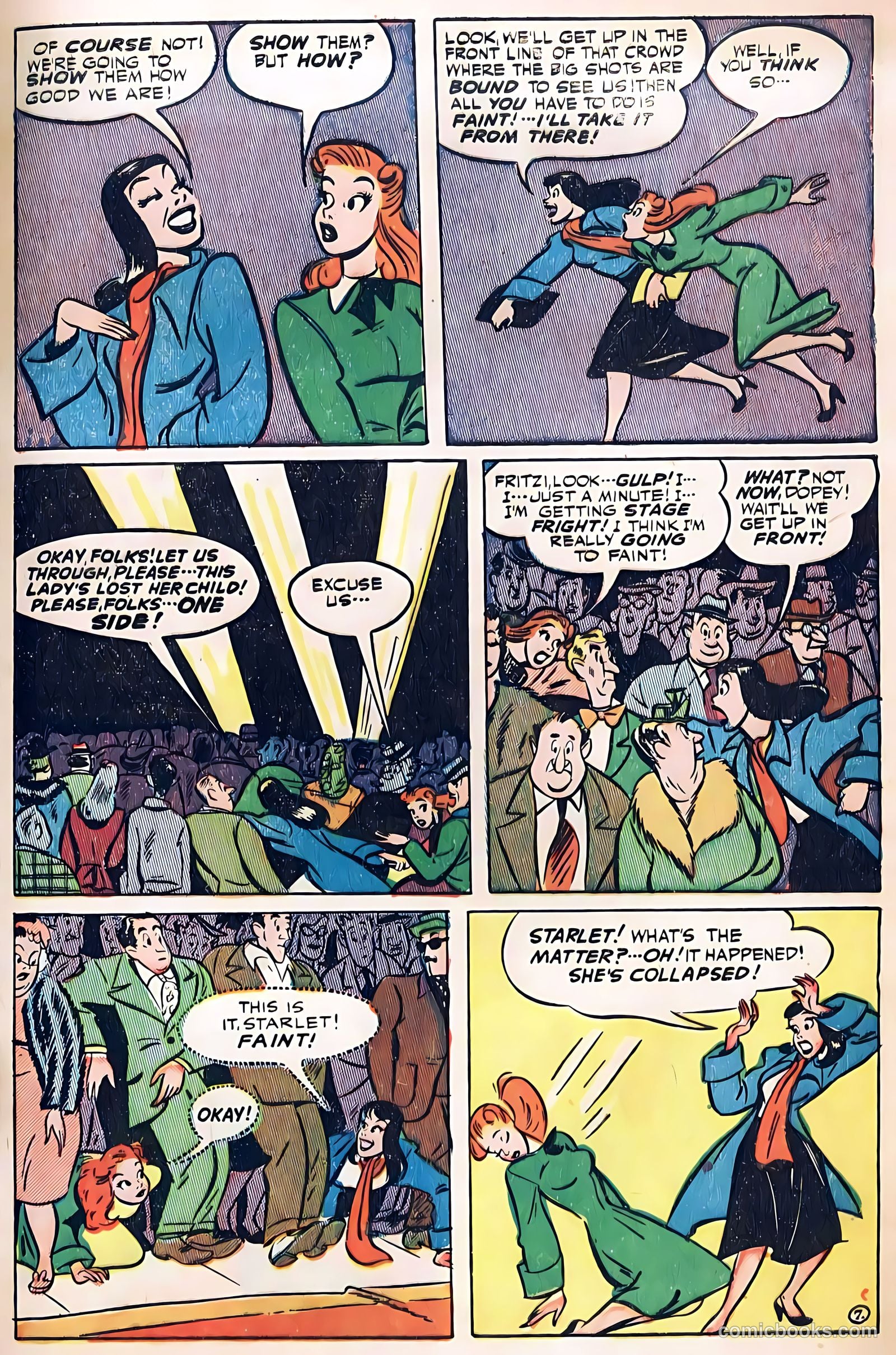 Starlet O'Hara in Hollywood #1 (1948) — page 9 of 52