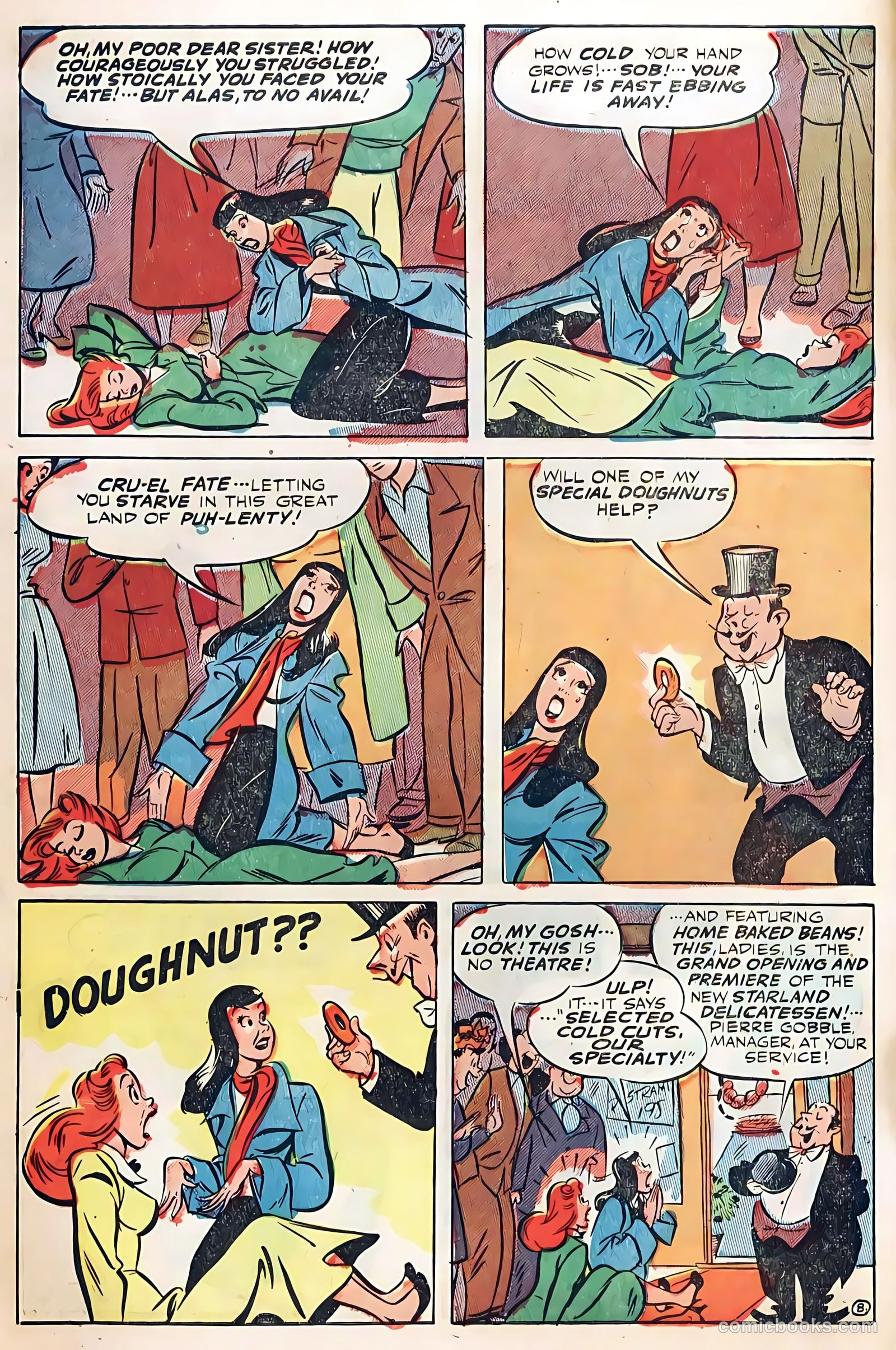 Starlet O'Hara in Hollywood #1 (1948) — page 10 of 52