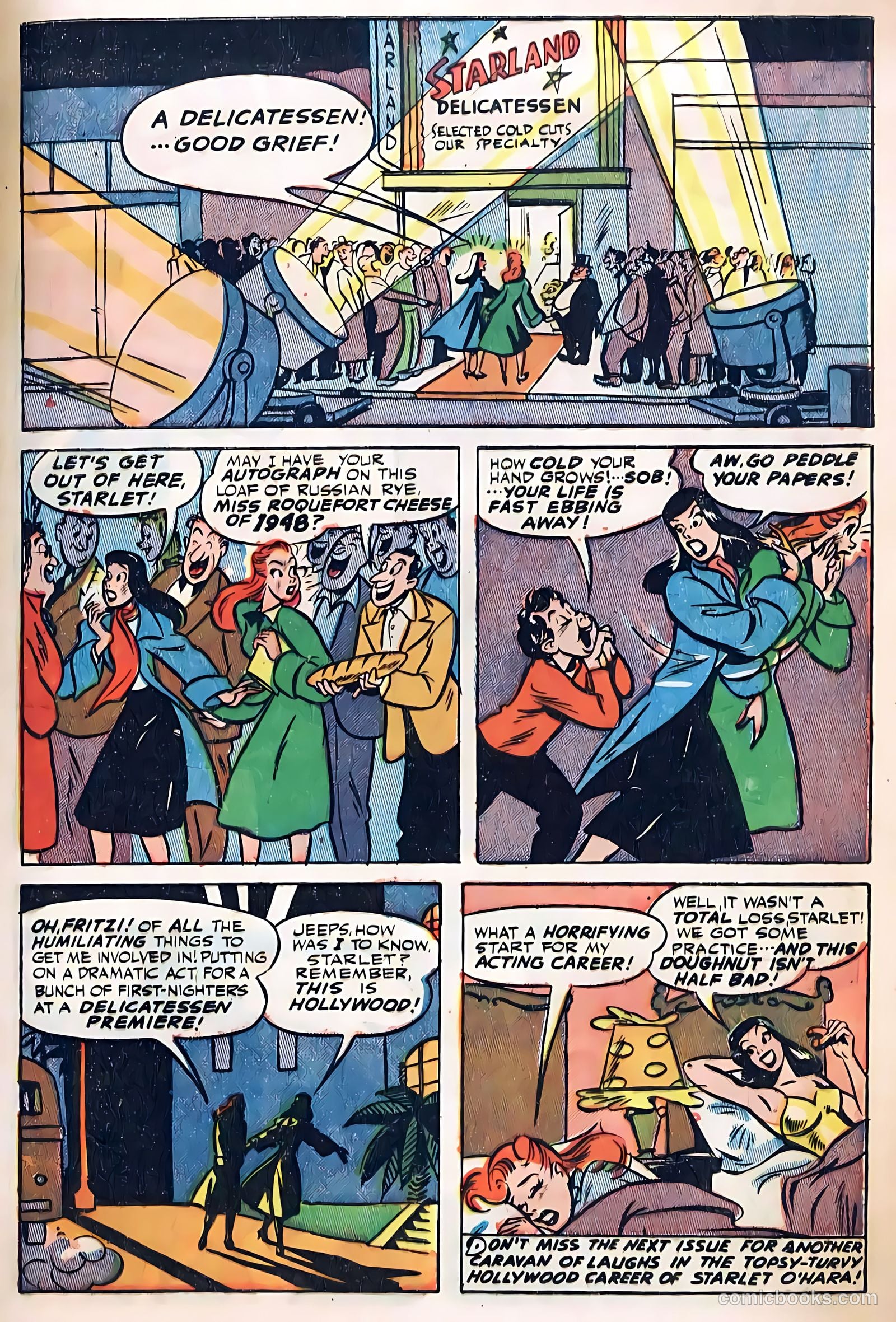 Starlet O'Hara in Hollywood #1 (1948) — page 11 of 52