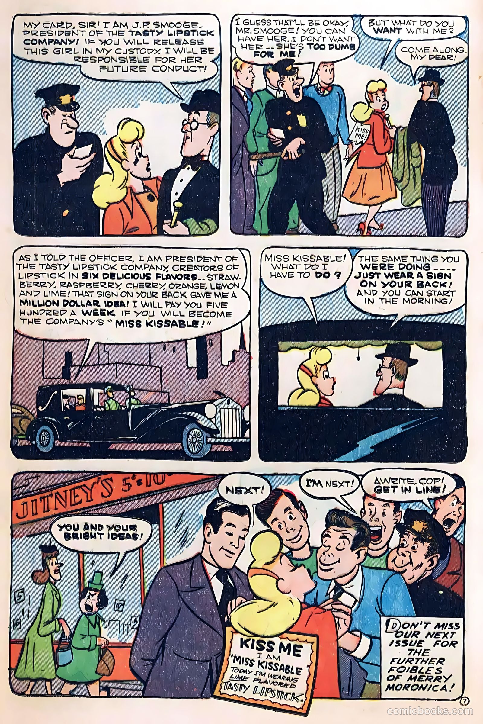 Starlet O'Hara in Hollywood #1 (1948) — page 18 of 52