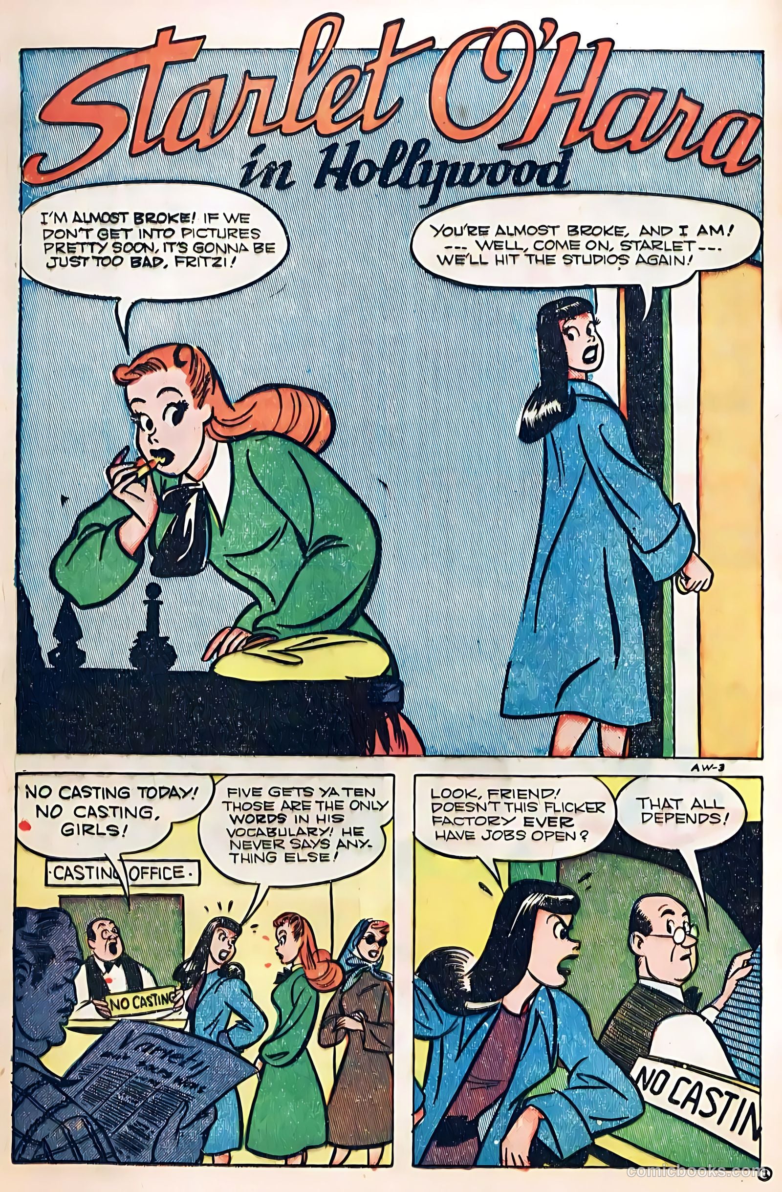 Starlet O'Hara in Hollywood #1 (1948) — page 20 of 52