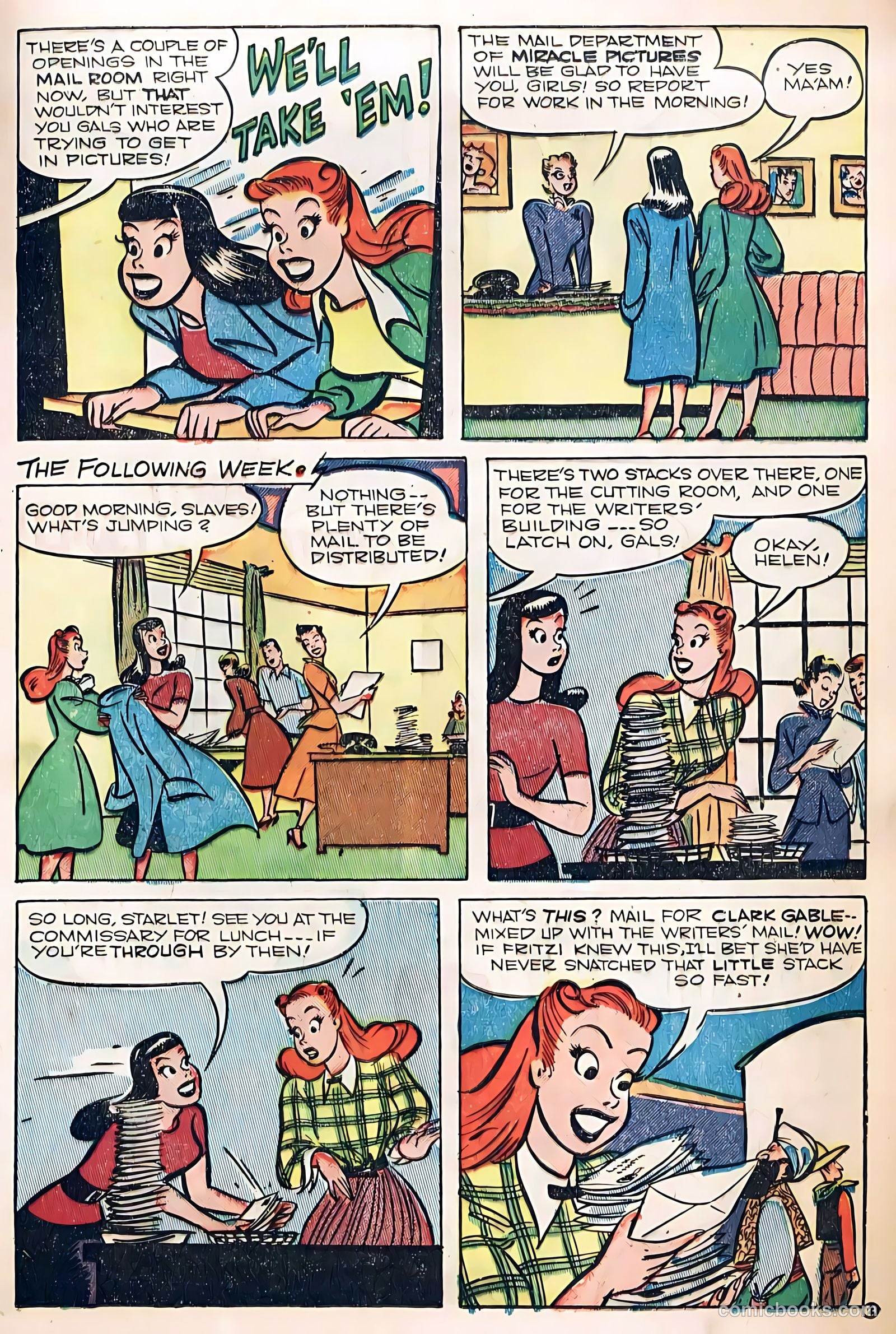Starlet O'Hara in Hollywood #1 (1948) — page 21 of 52