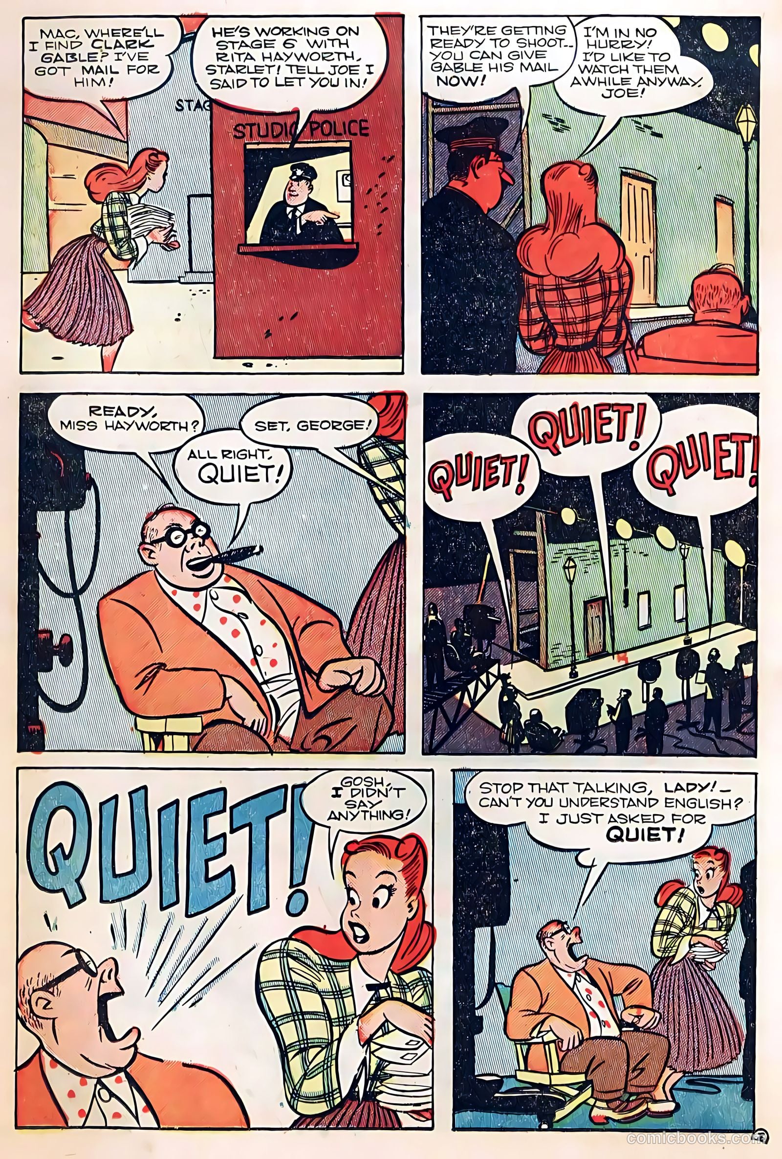 Starlet O'Hara in Hollywood #1 (1948) — page 22 of 52