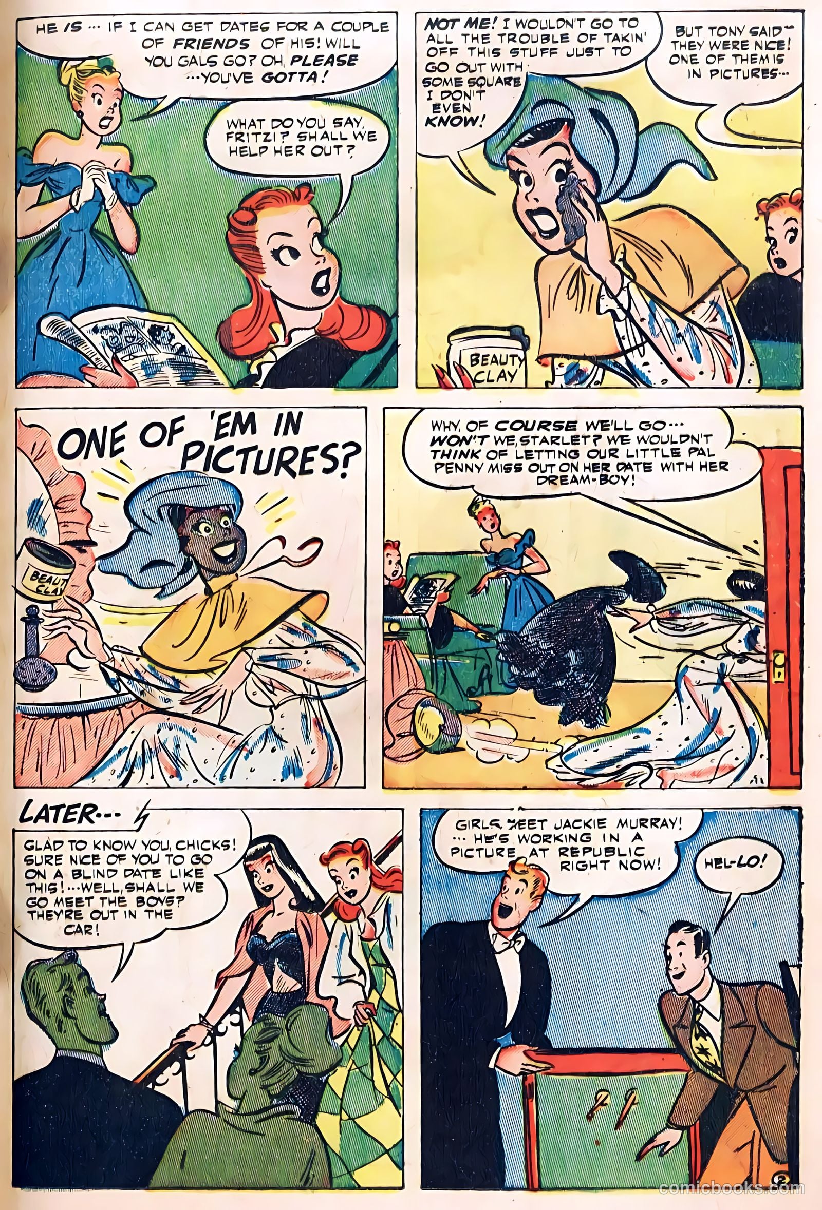 Starlet O'Hara in Hollywood #1 (1948) — page 37 of 52