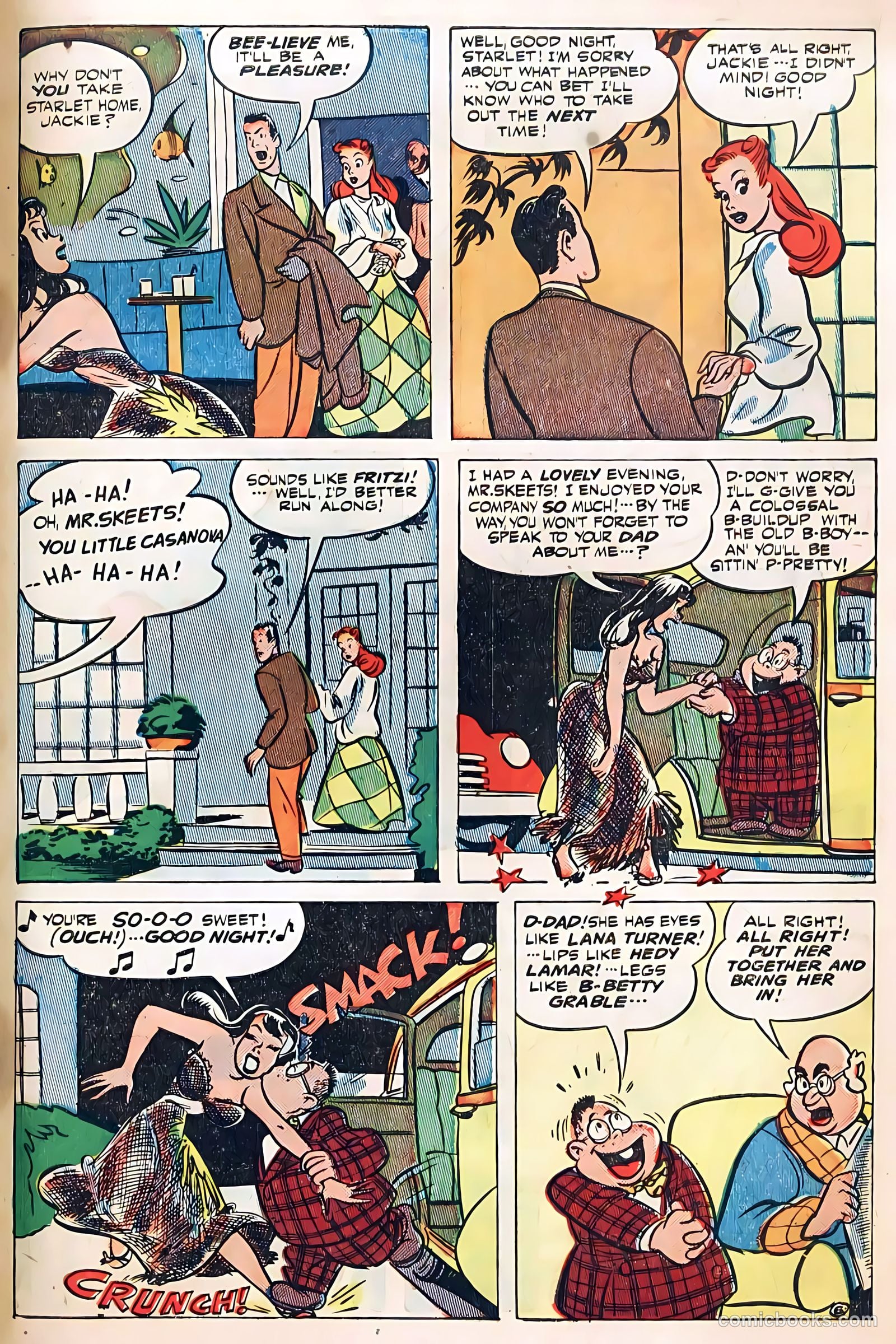 Starlet O'Hara in Hollywood #1 (1948) — page 41 of 52
