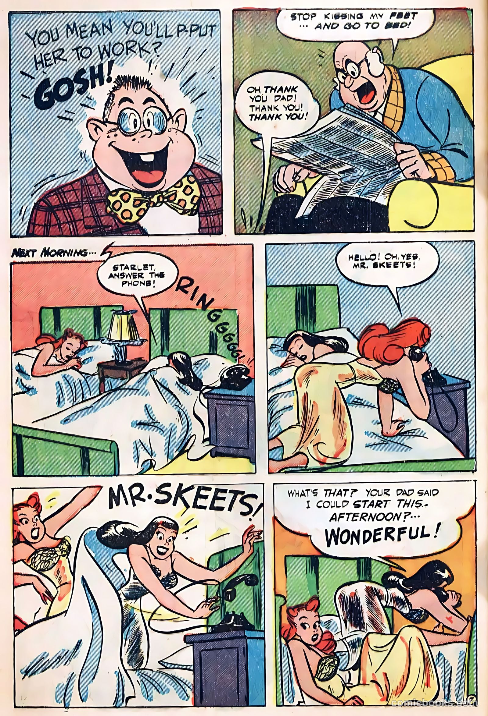 Starlet O'Hara in Hollywood #1 (1948) — page 42 of 52