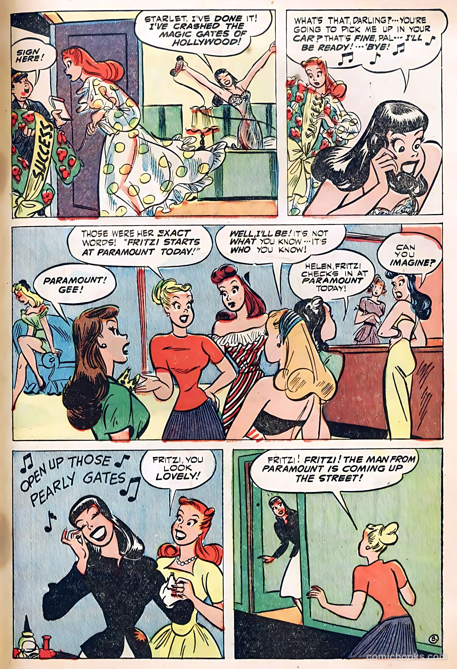 Starlet O'Hara in Hollywood #1 (1948) — page 43 of 52