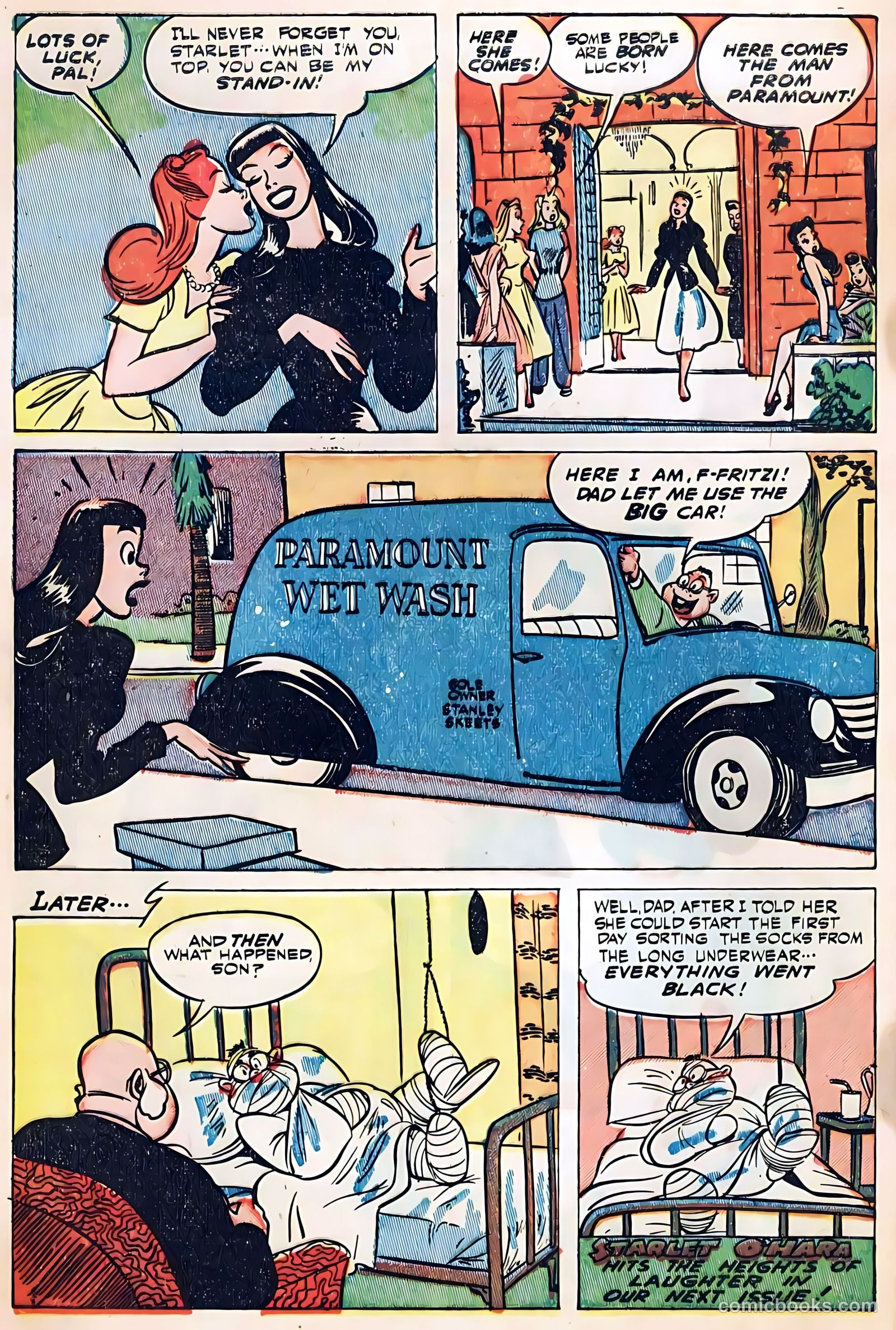 Starlet O'Hara in Hollywood #1 (1948) — page 44 of 52
