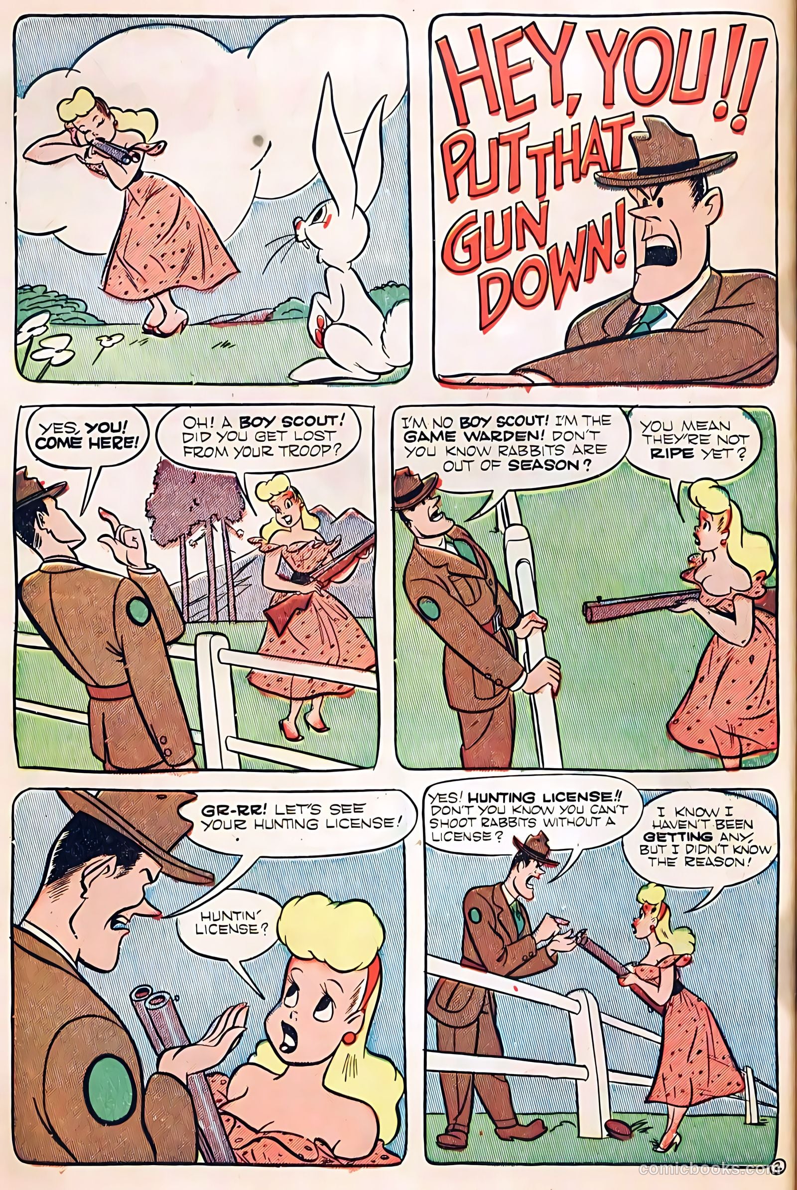 Starlet O'Hara in Hollywood #1 (1948) — page 46 of 52
