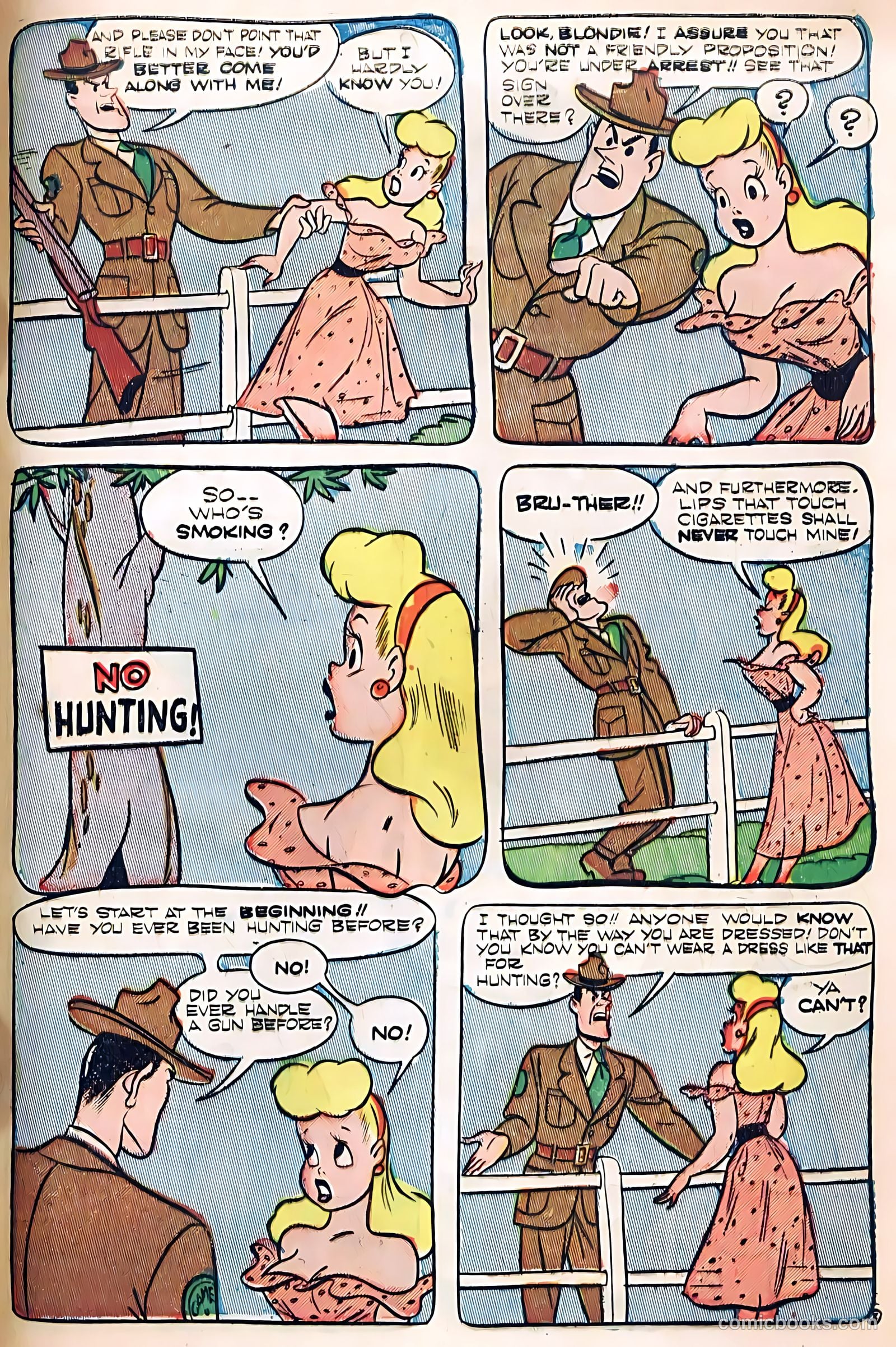 Starlet O'Hara in Hollywood #1 (1948) — page 47 of 52