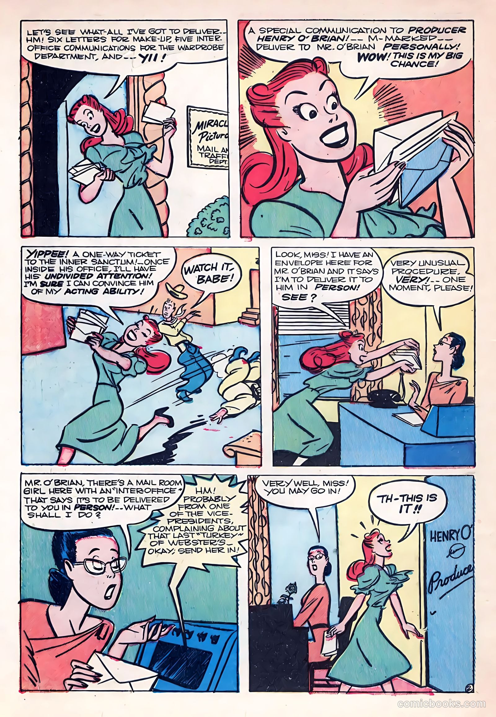 Starlet O'Hara in Hollywood #4 (1949) — page 4 of 35