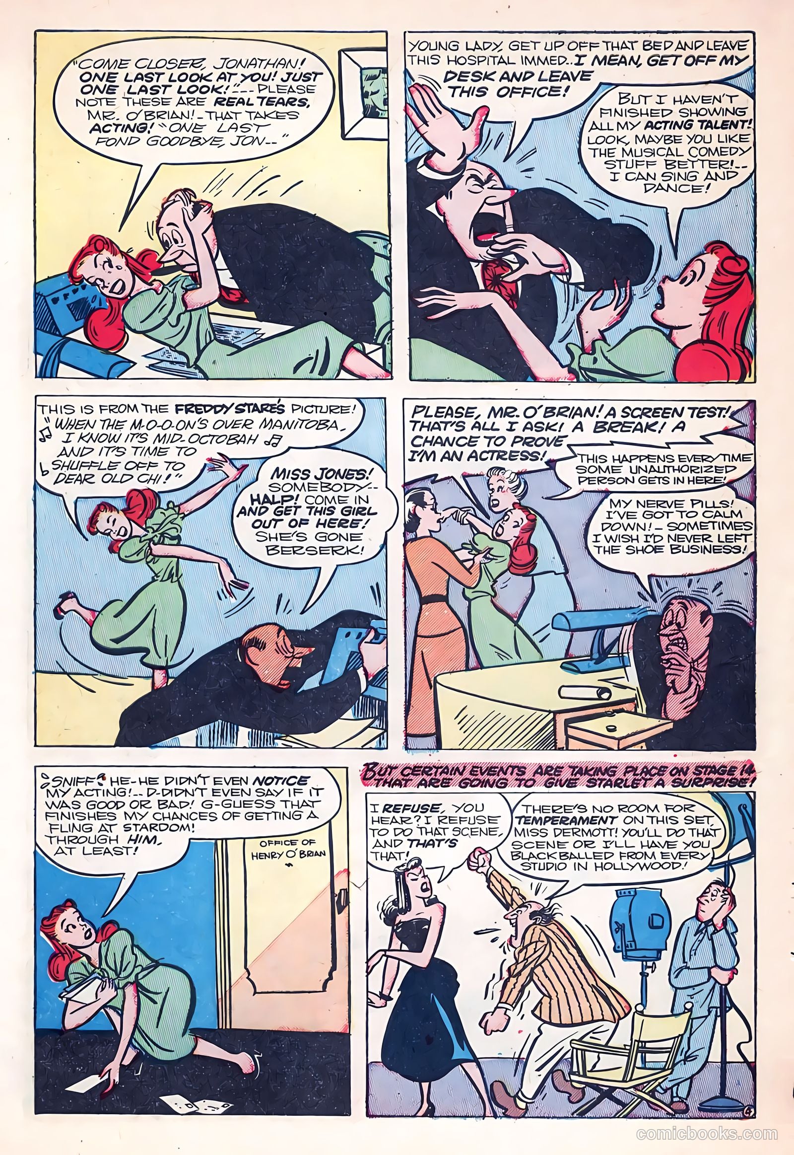 Starlet O'Hara in Hollywood #4 (1949) — page 6 of 35