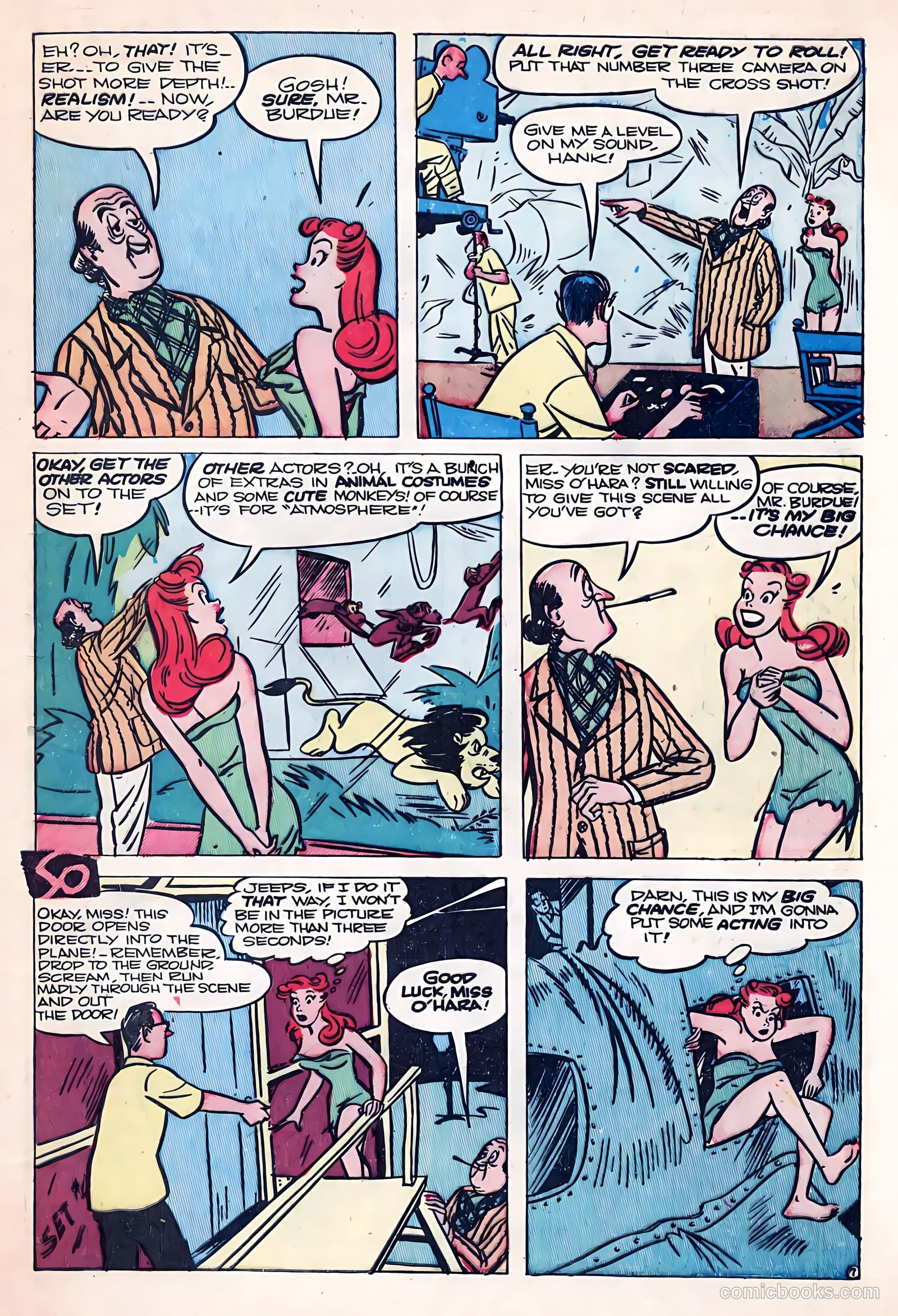 Starlet O'Hara in Hollywood #4 (1949) — page 9 of 35