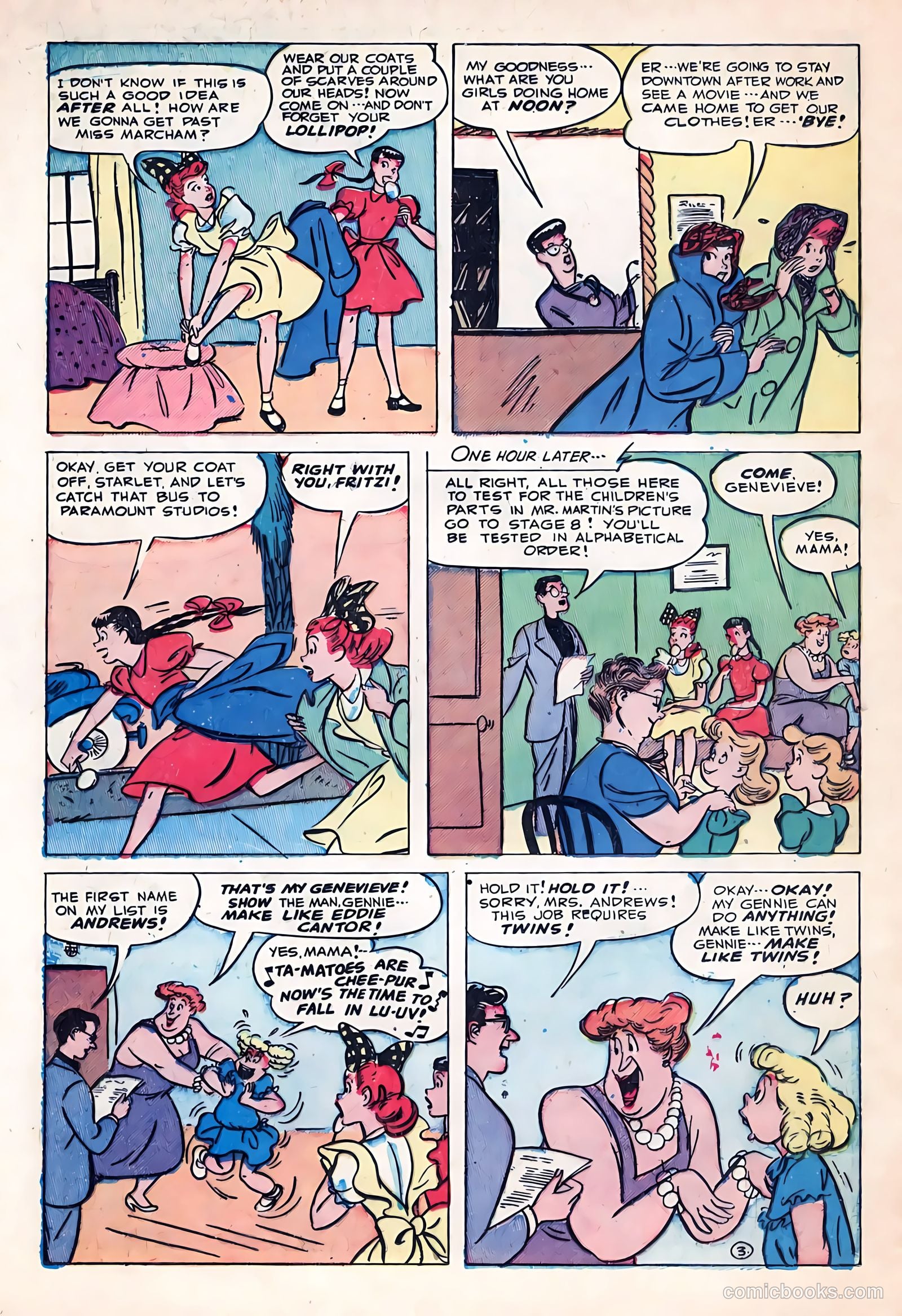 Starlet O'Hara in Hollywood #4 (1949) — page 16 of 35