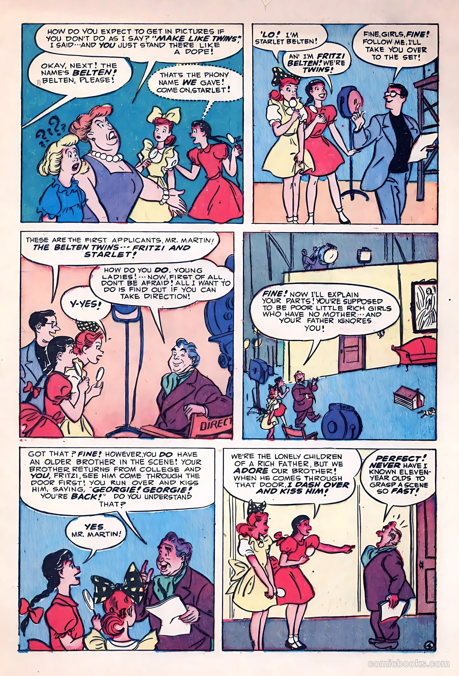 Starlet O'Hara in Hollywood #4 (1949) — page 17 of 35