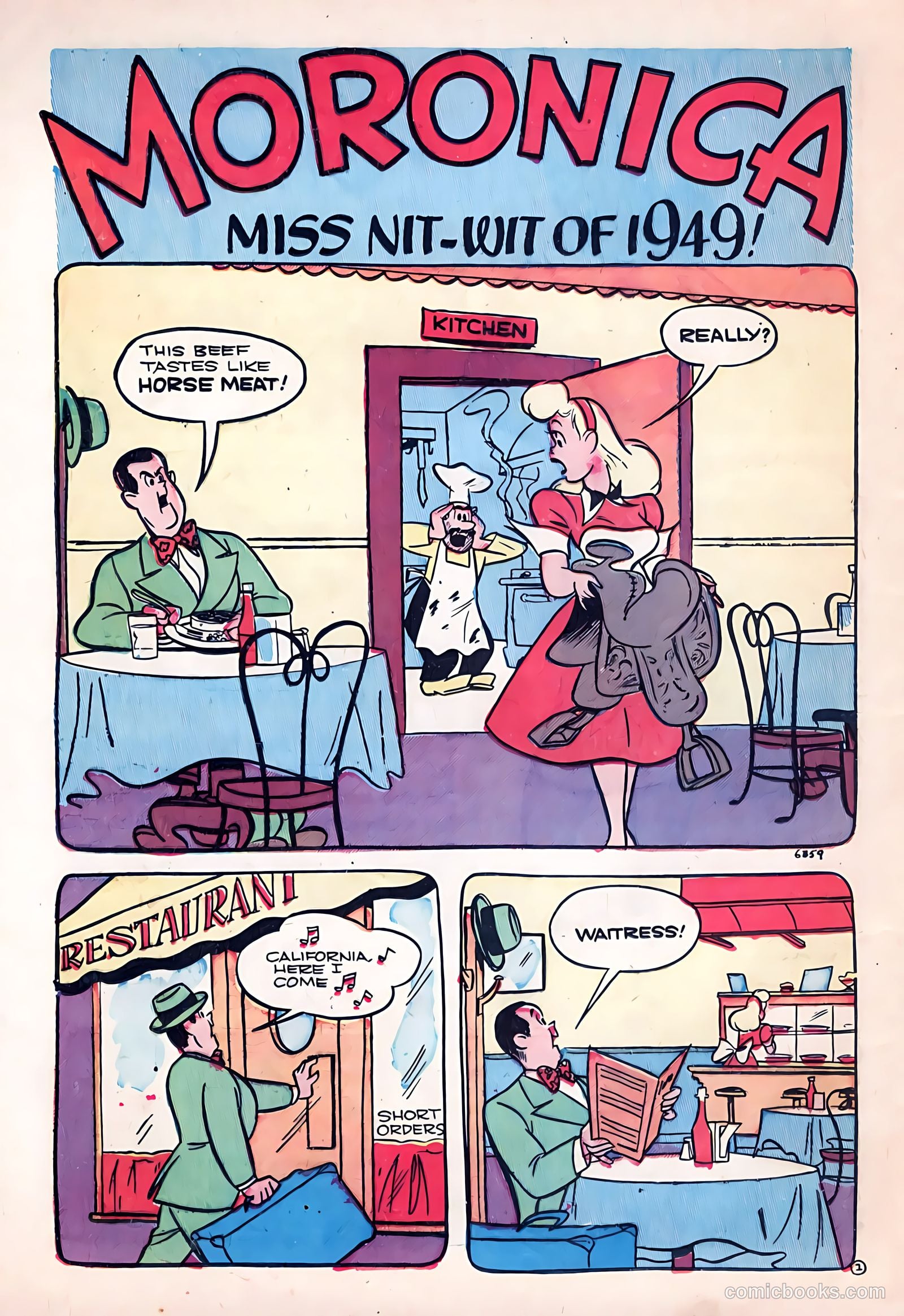 Starlet O'Hara in Hollywood #4 (1949) — page 24 of 35