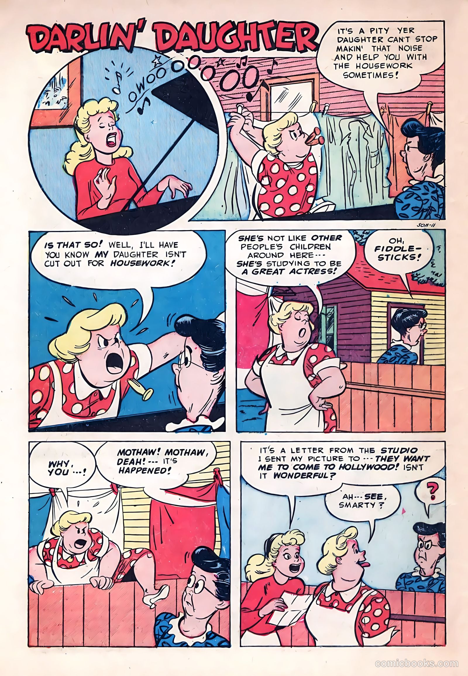 Starlet O'Hara in Hollywood #4 (1949) — page 31 of 35