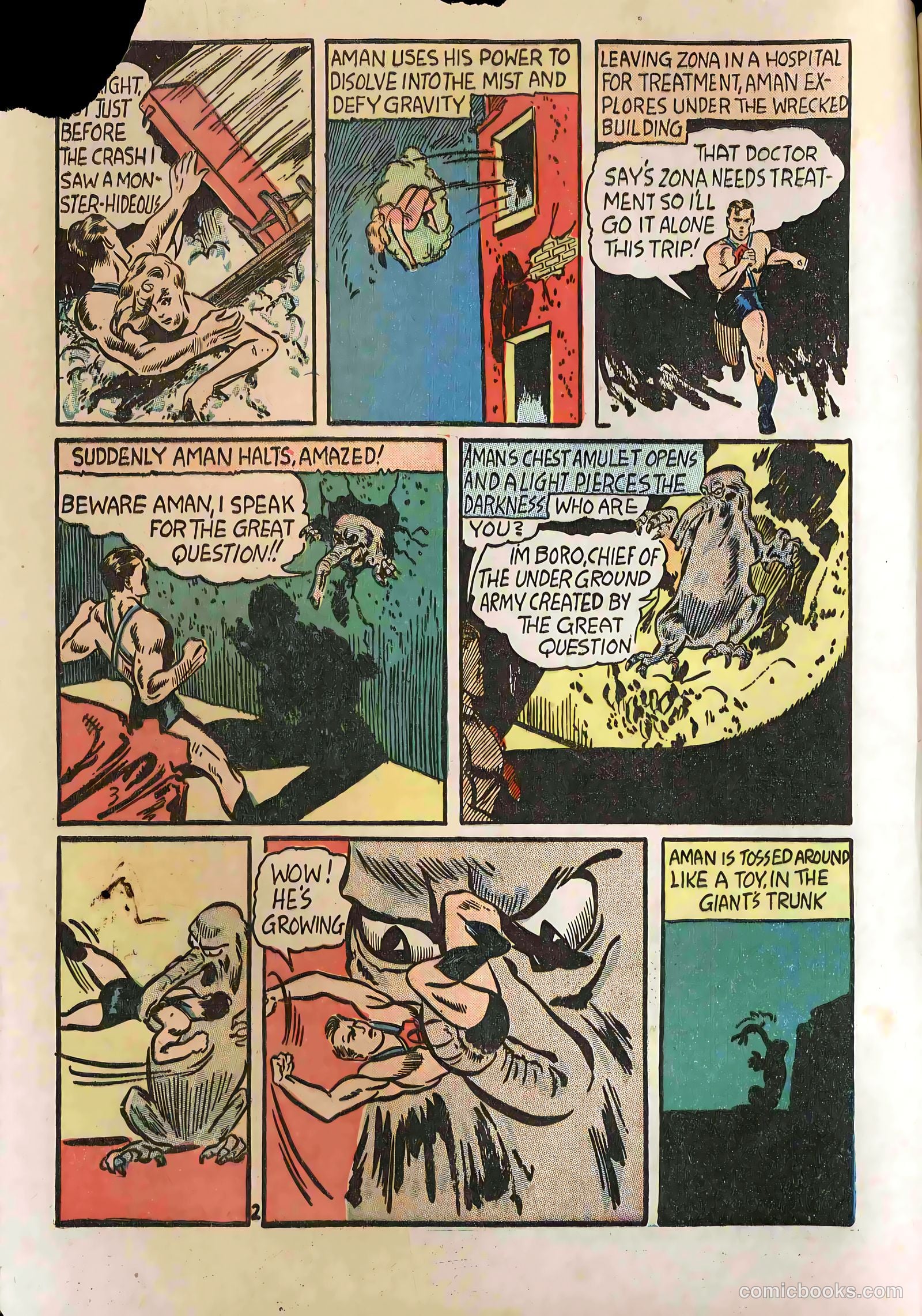 Stars and Stripes Comics #2 (1941) — page 4 of 68