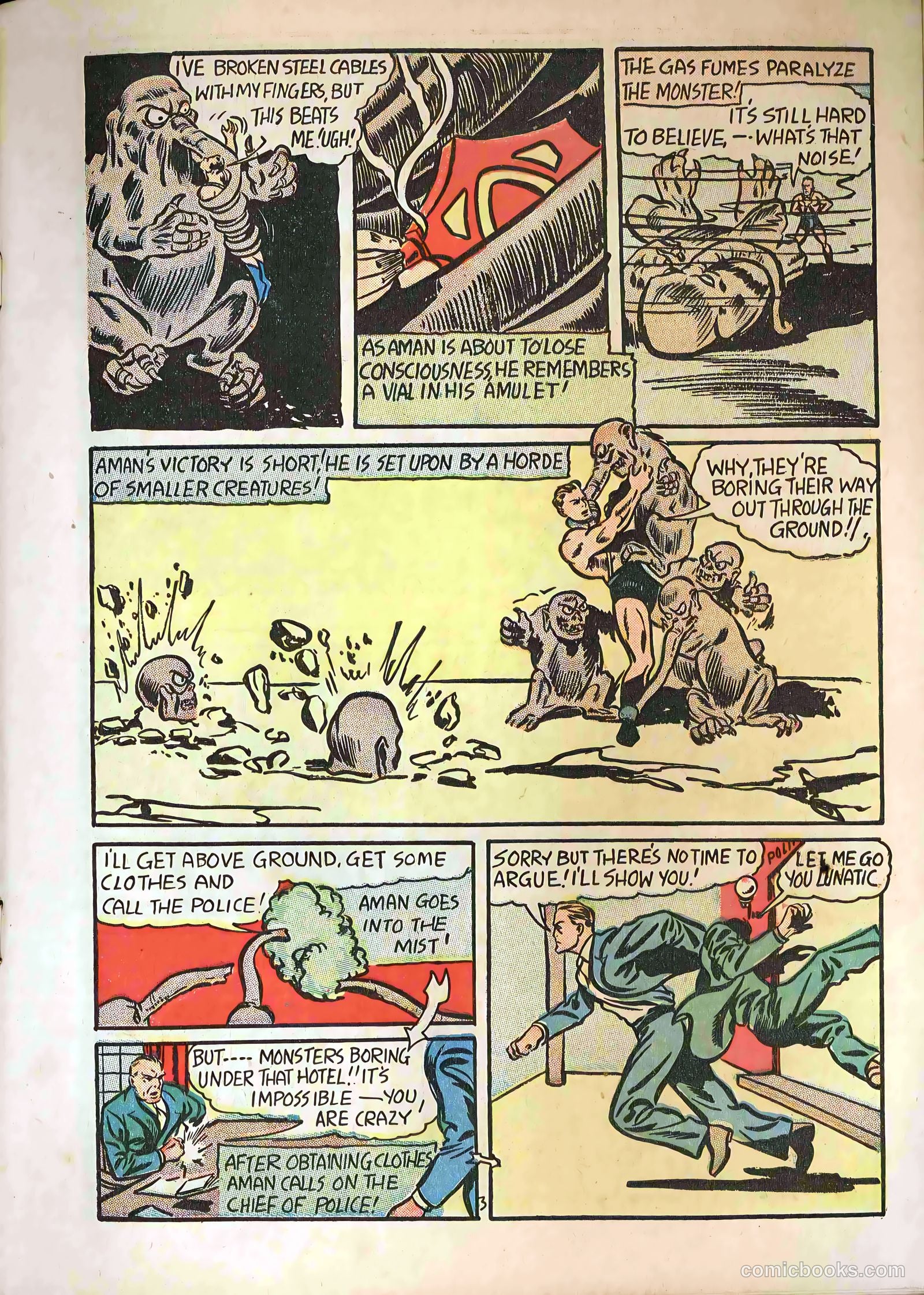 Stars and Stripes Comics #2 (1941) — page 5 of 68