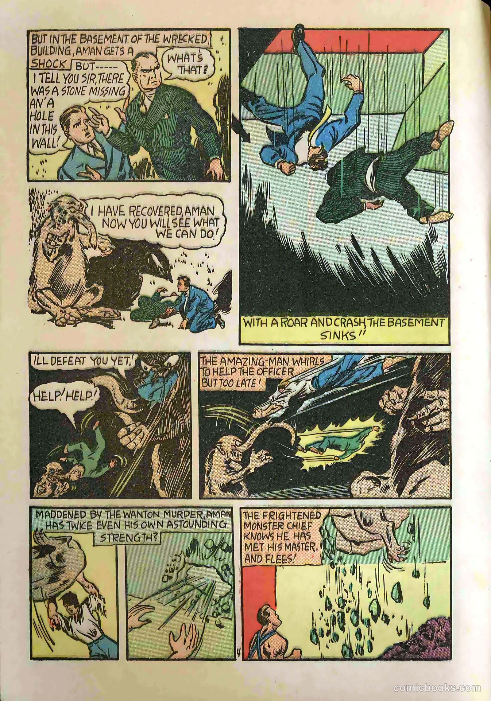 Stars and Stripes Comics #2 (1941) — page 6 of 68