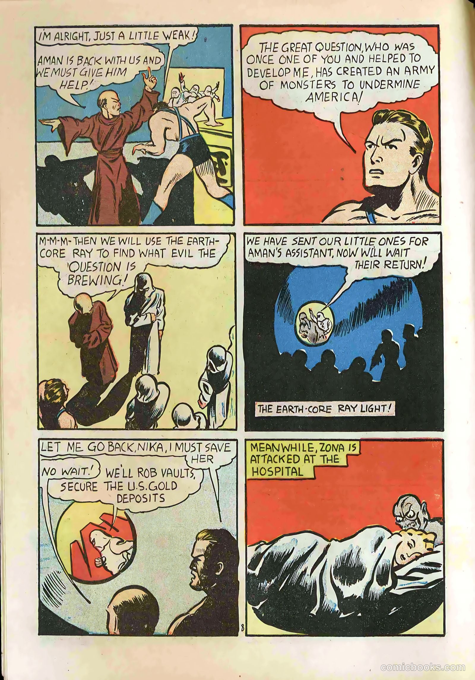 Stars and Stripes Comics #2 (1941) — page 10 of 68