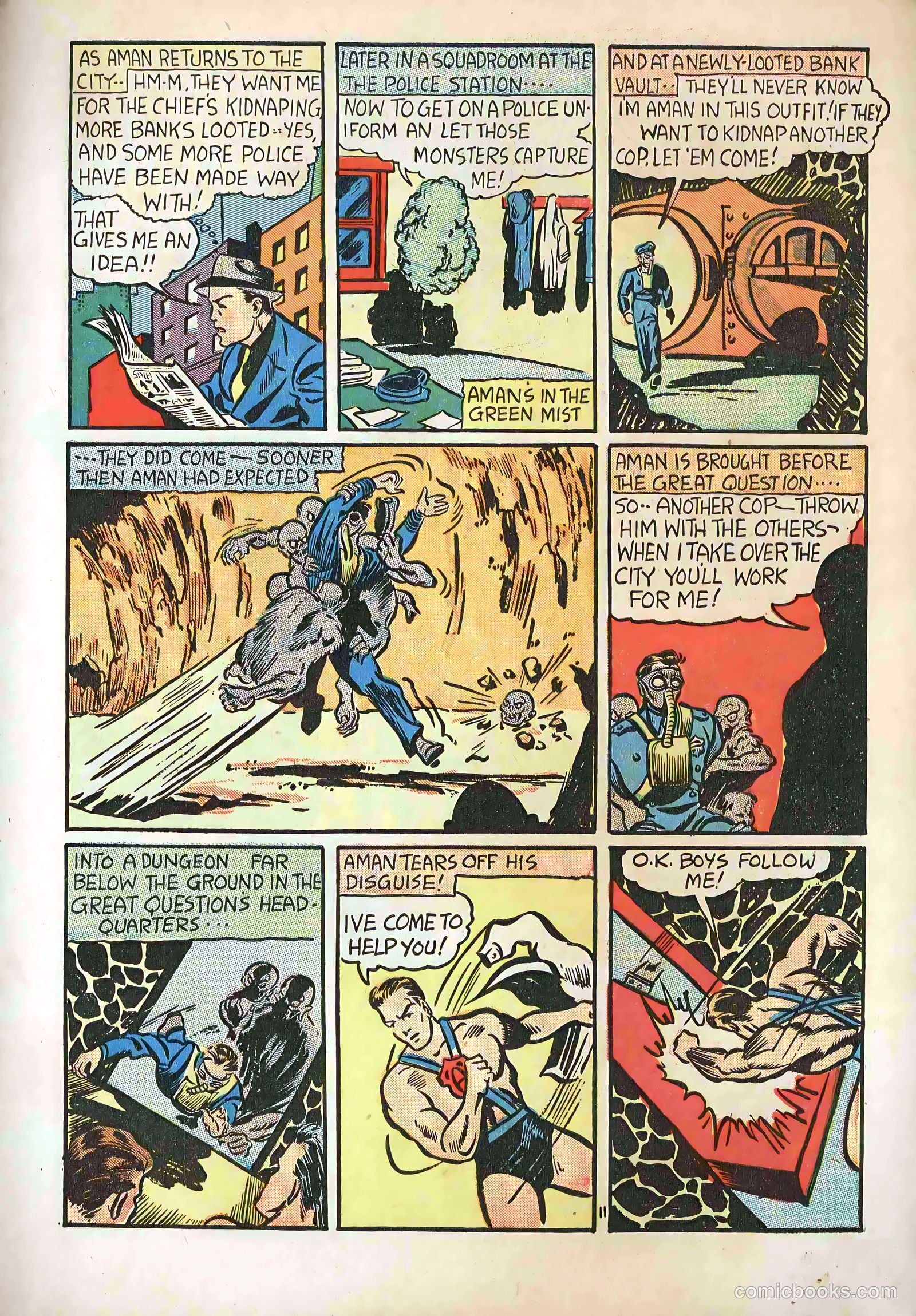 Stars and Stripes Comics #2 (1941) — page 13 of 68