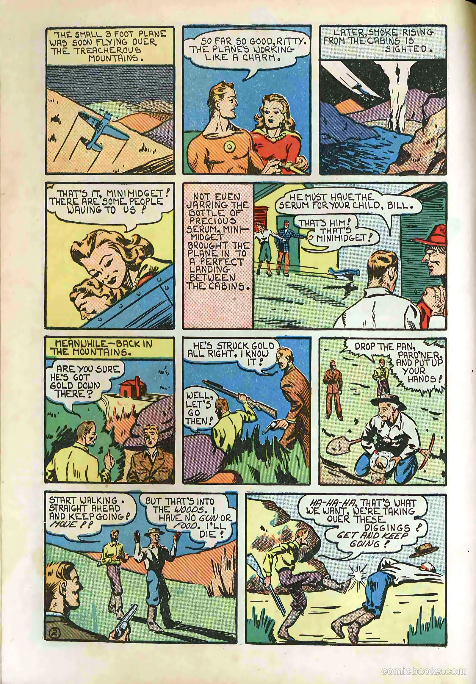 Stars and Stripes Comics #2 (1941) — page 16 of 68