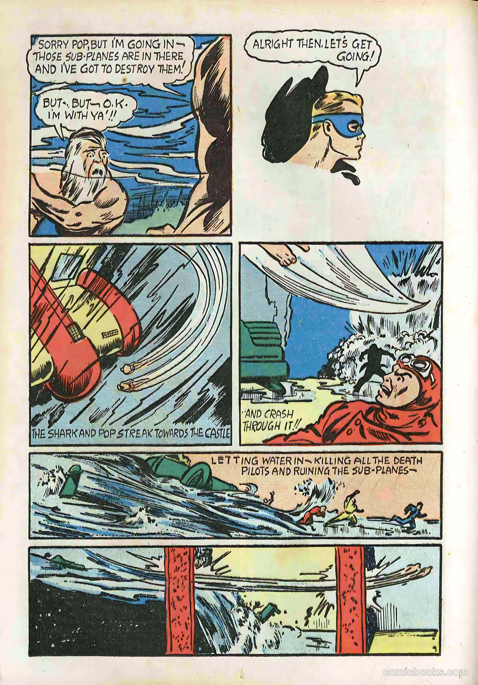Stars and Stripes Comics #2 (1941) — page 28 of 68