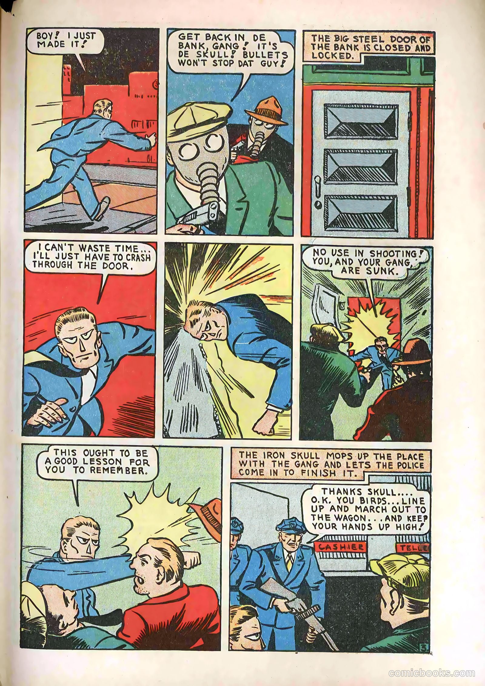 Stars and Stripes Comics #2 (1941) — page 61 of 68