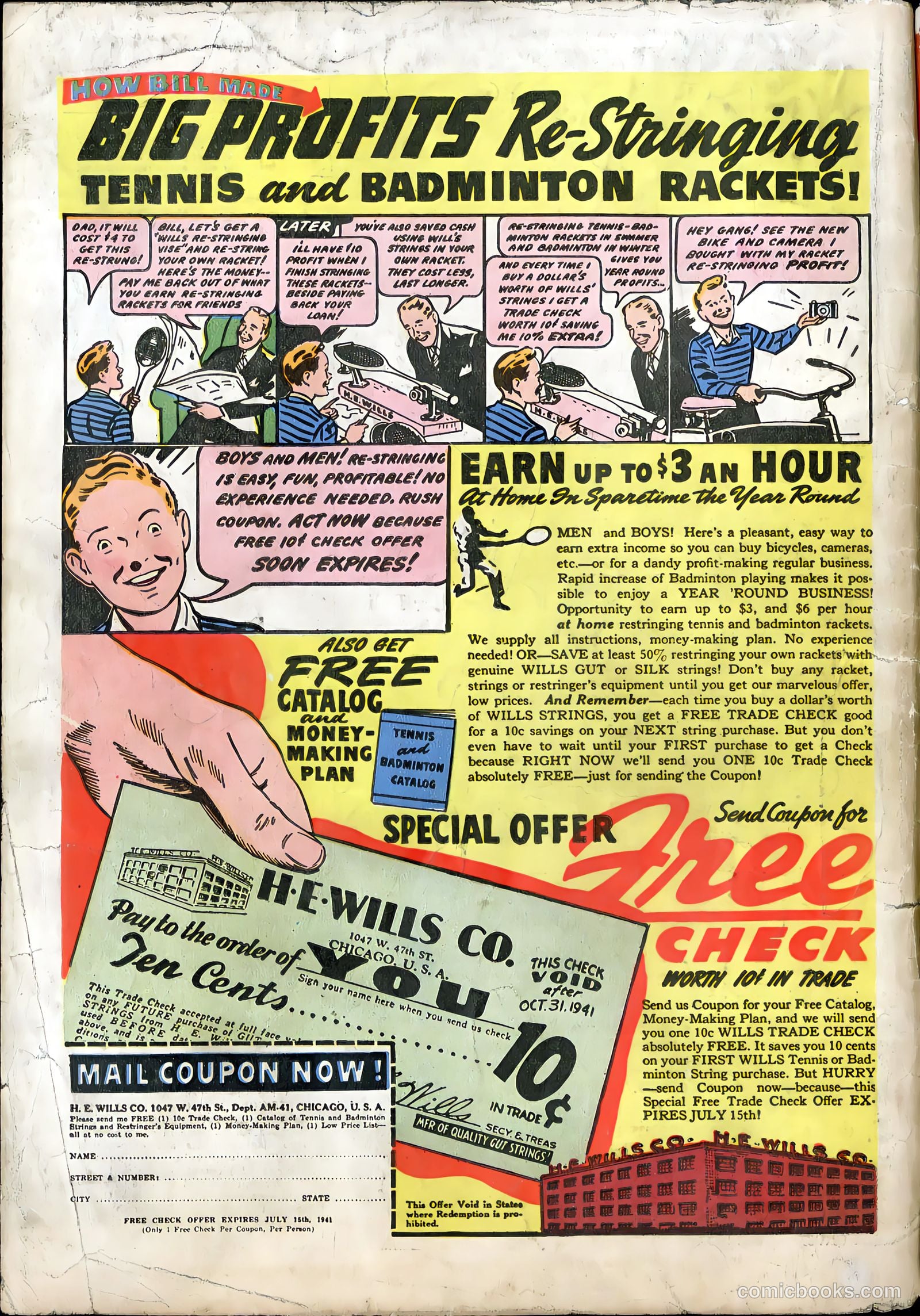 Stars and Stripes Comics #2 (1941) — page 68 of 68