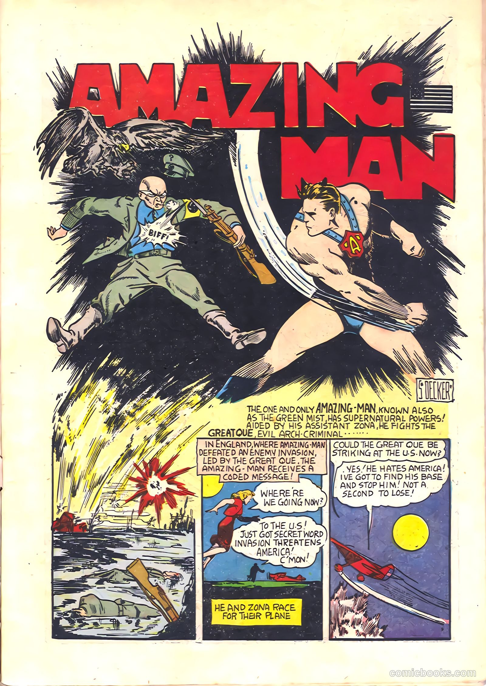 Stars and Stripes Comics #3 (1941) — page 3 of 68
