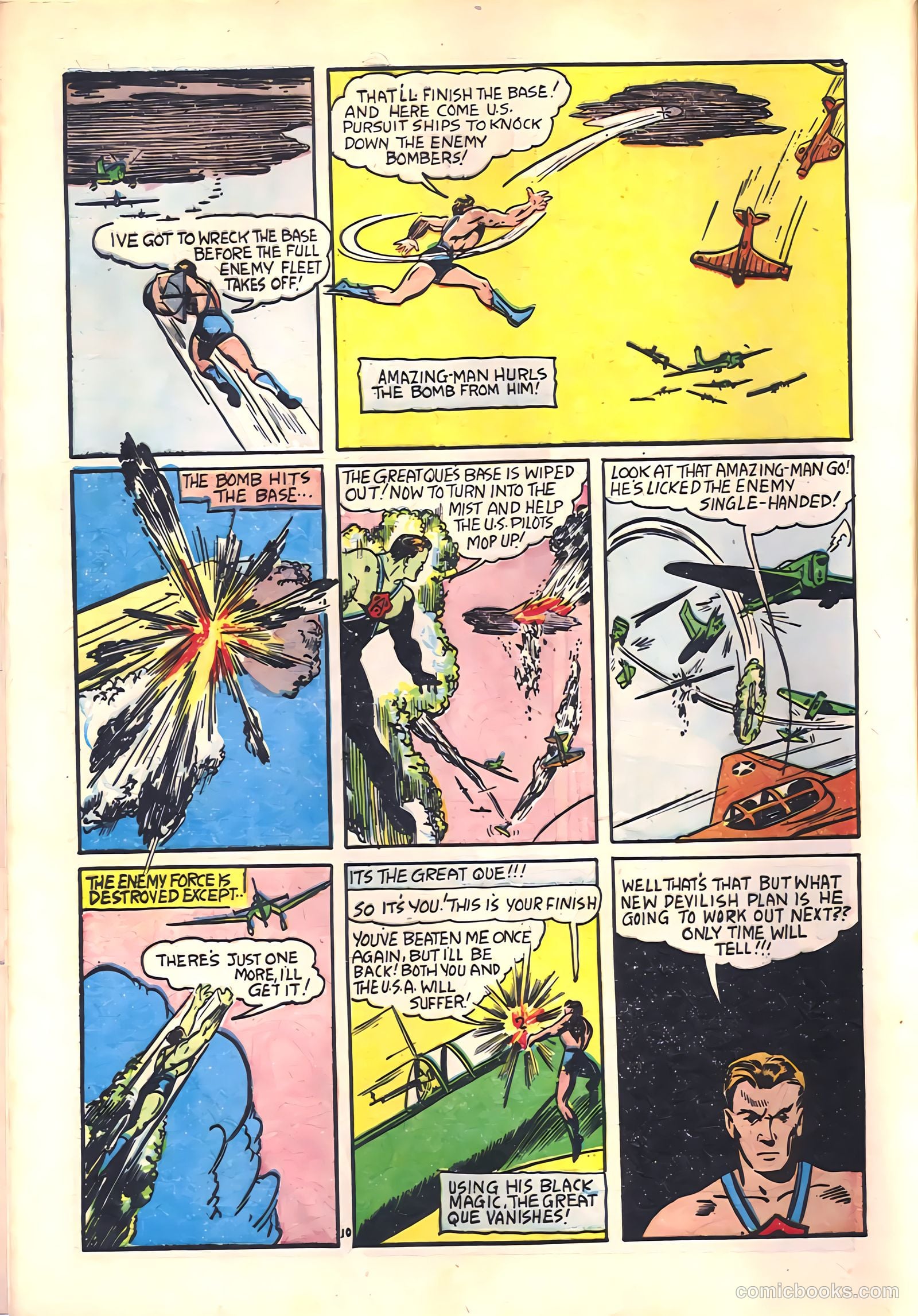 Stars and Stripes Comics #3 (1941) — page 12 of 68