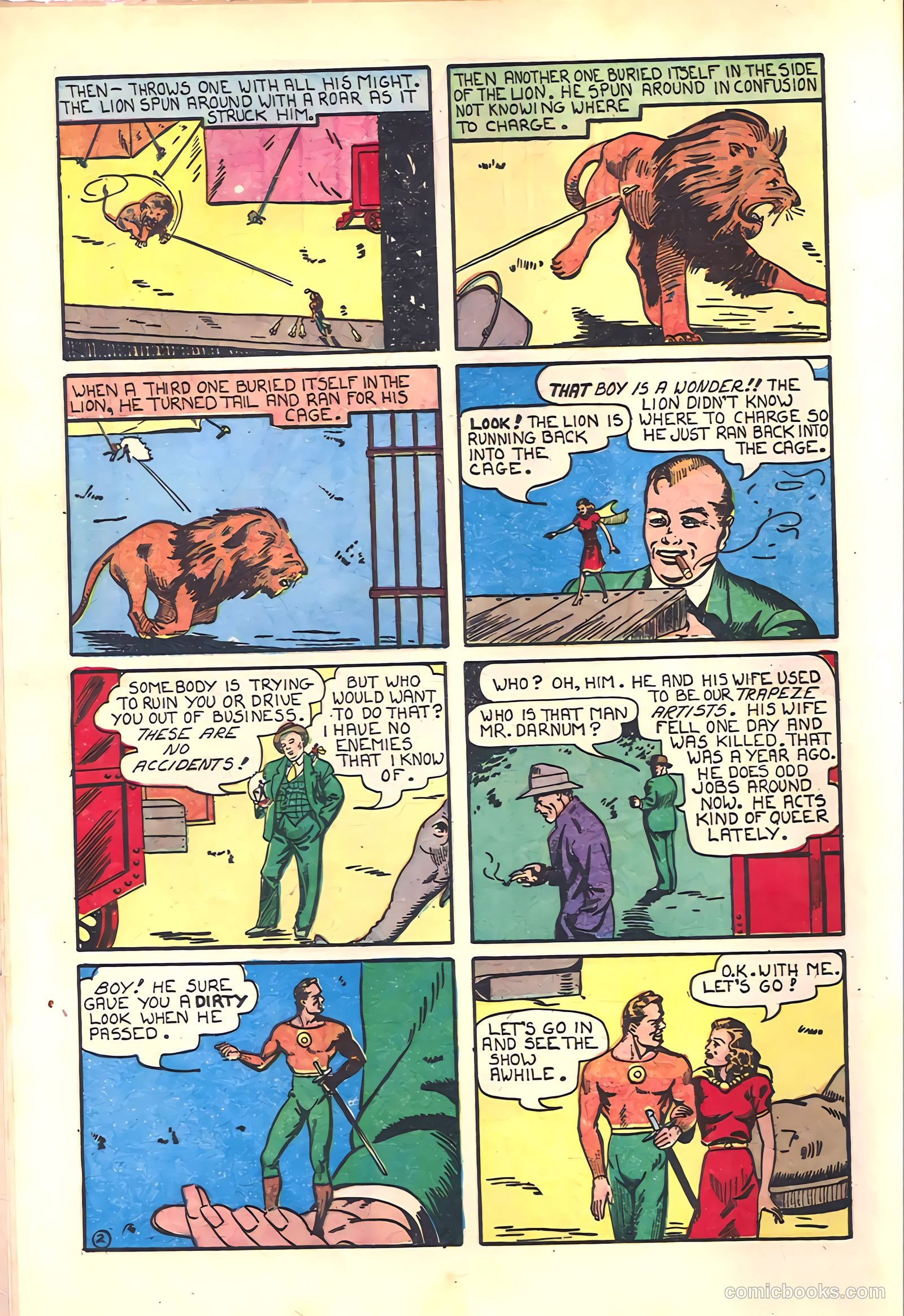 Stars and Stripes Comics #3 (1941) — page 14 of 68