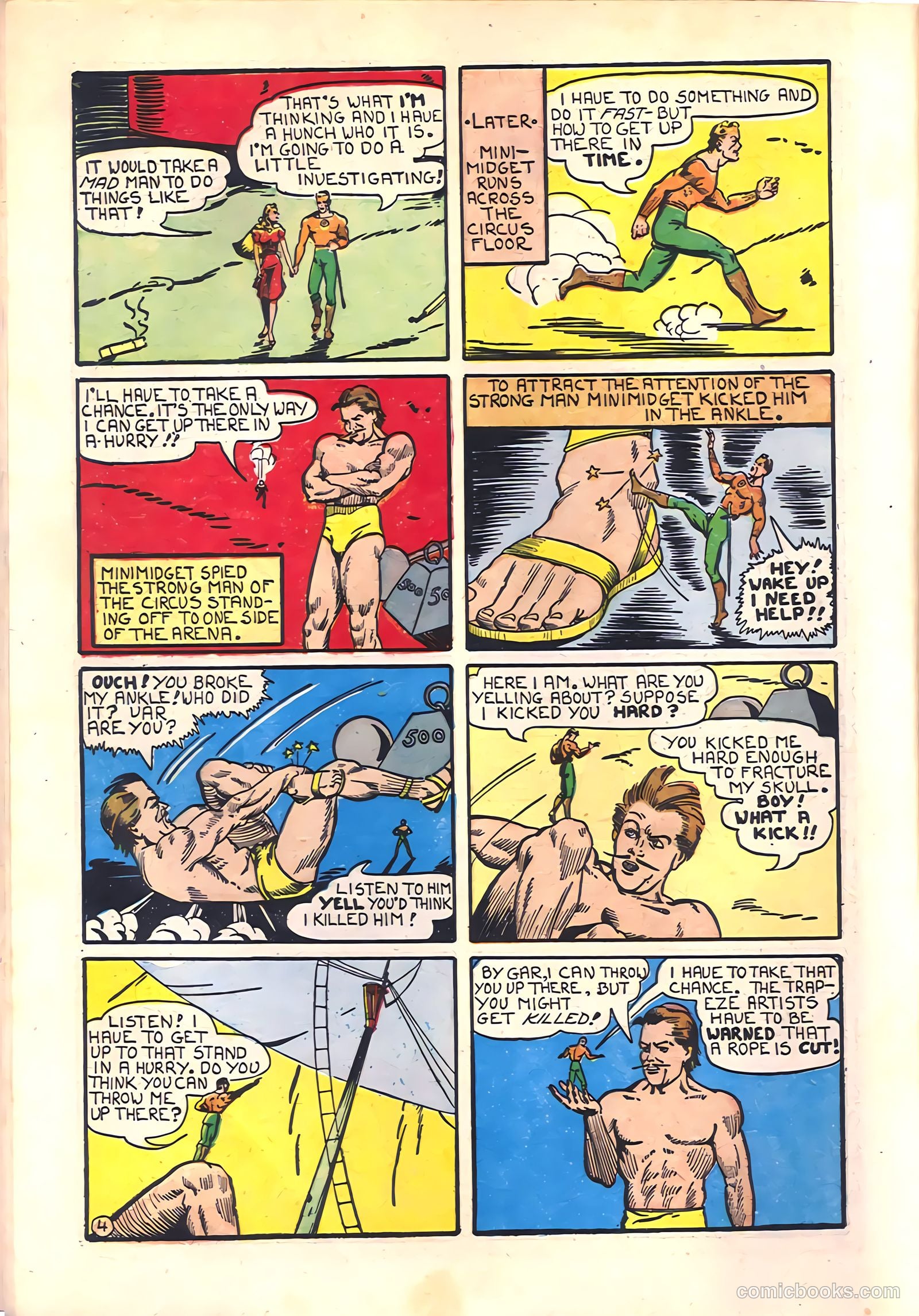 Stars and Stripes Comics #3 (1941) — page 16 of 68