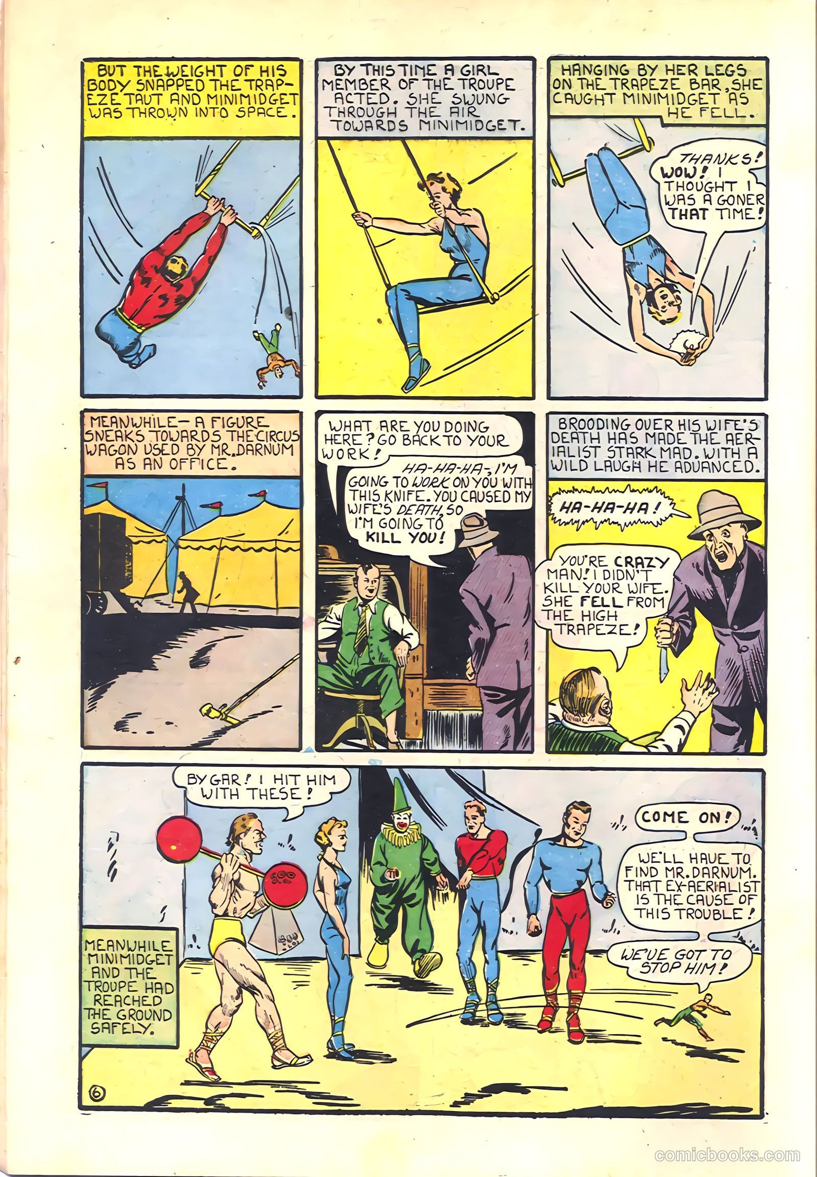 Stars and Stripes Comics #3 (1941) — page 18 of 68
