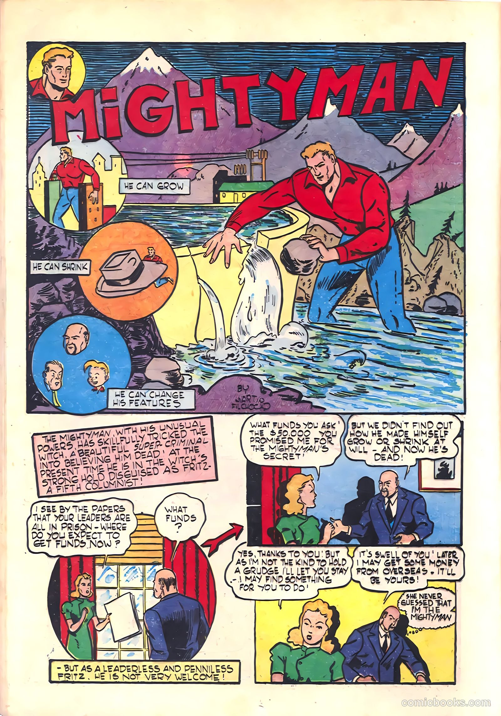Stars and Stripes Comics #3 (1941) — page 20 of 68