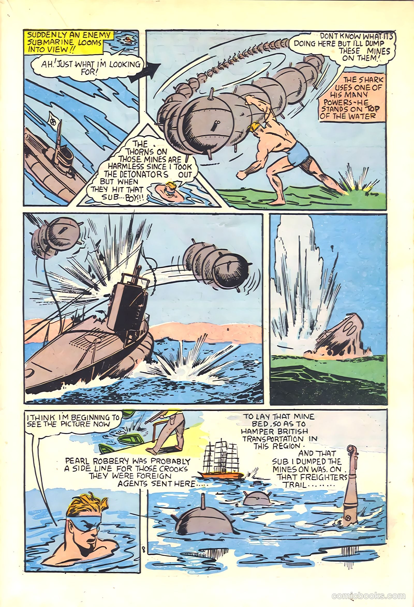 Stars and Stripes Comics #3 (1941) — page 43 of 68