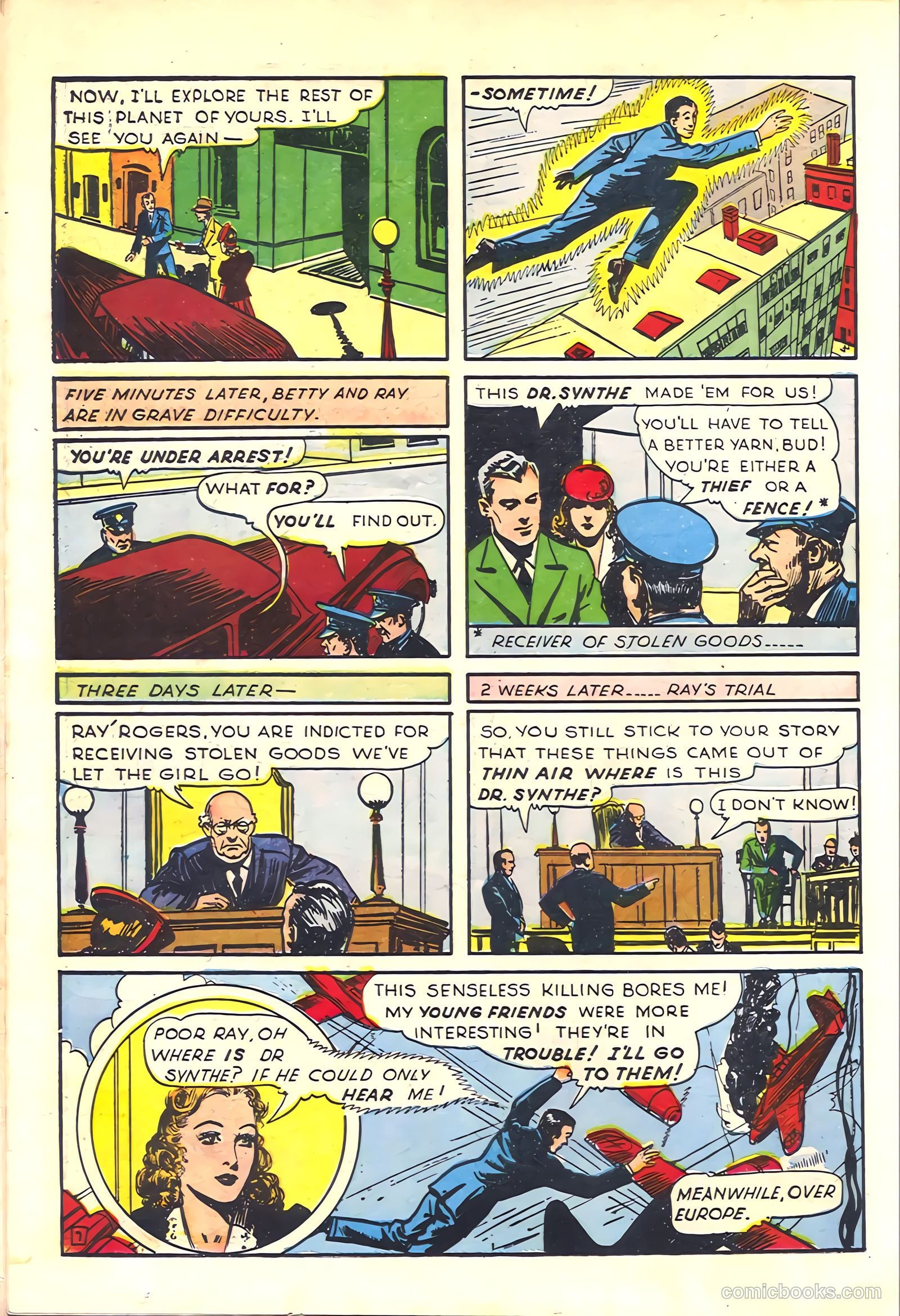 Stars and Stripes Comics #3 (1941) — page 50 of 68