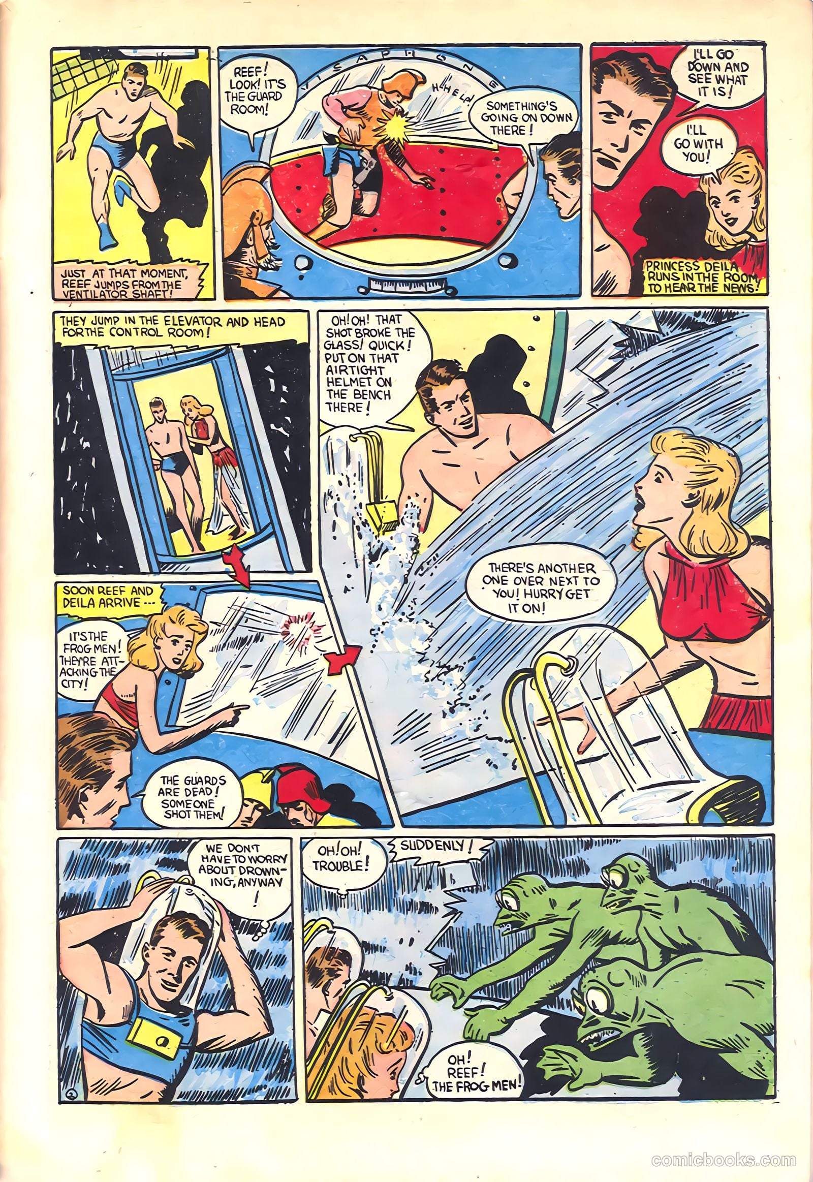 Stars and Stripes Comics #3 (1941) — page 53 of 68