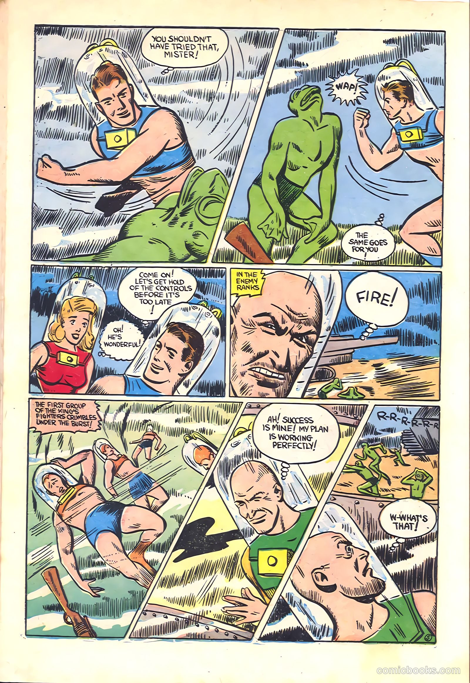 Stars and Stripes Comics #3 (1941) — page 56 of 68