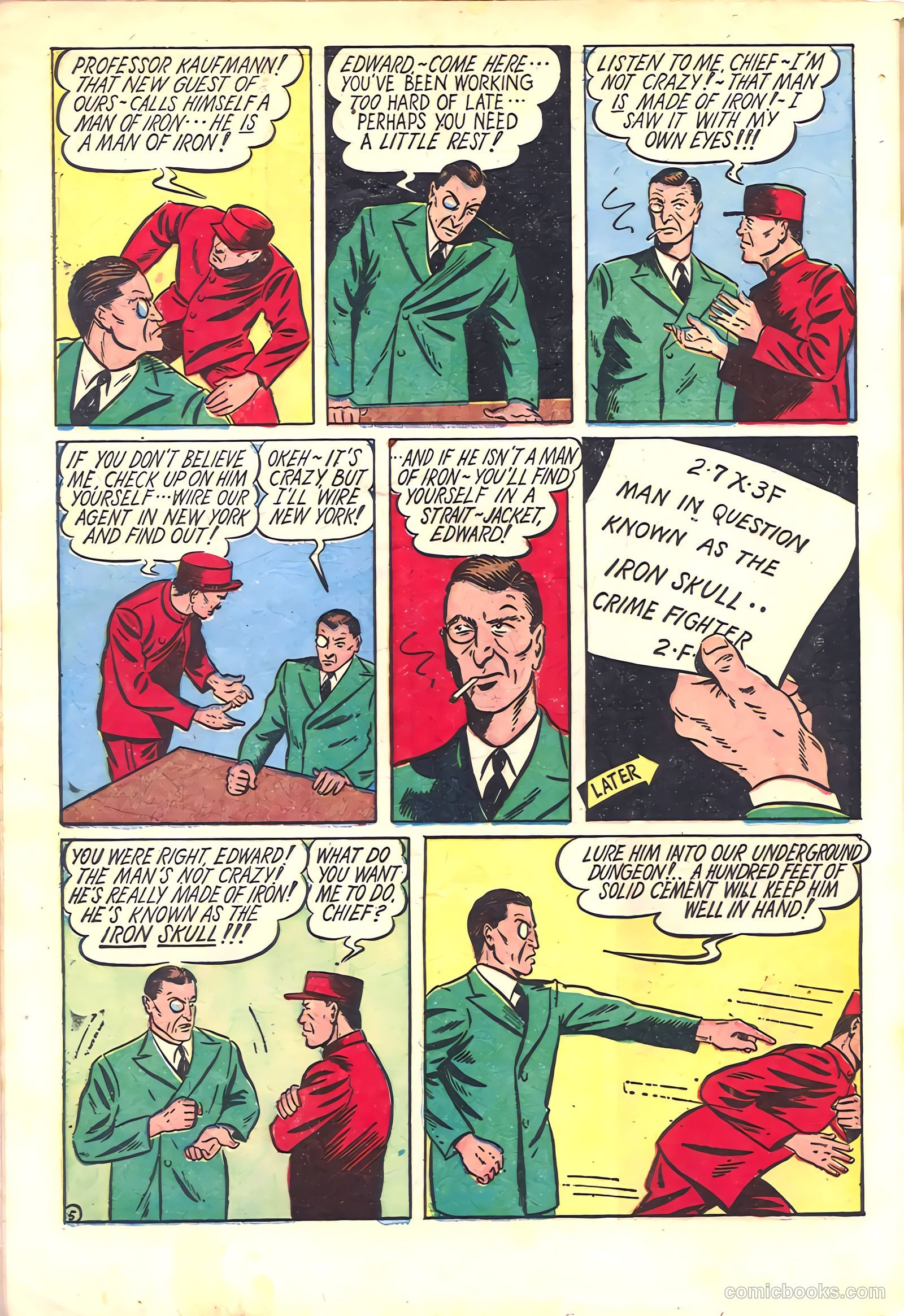 Stars and Stripes Comics #3 (1941) — page 62 of 68