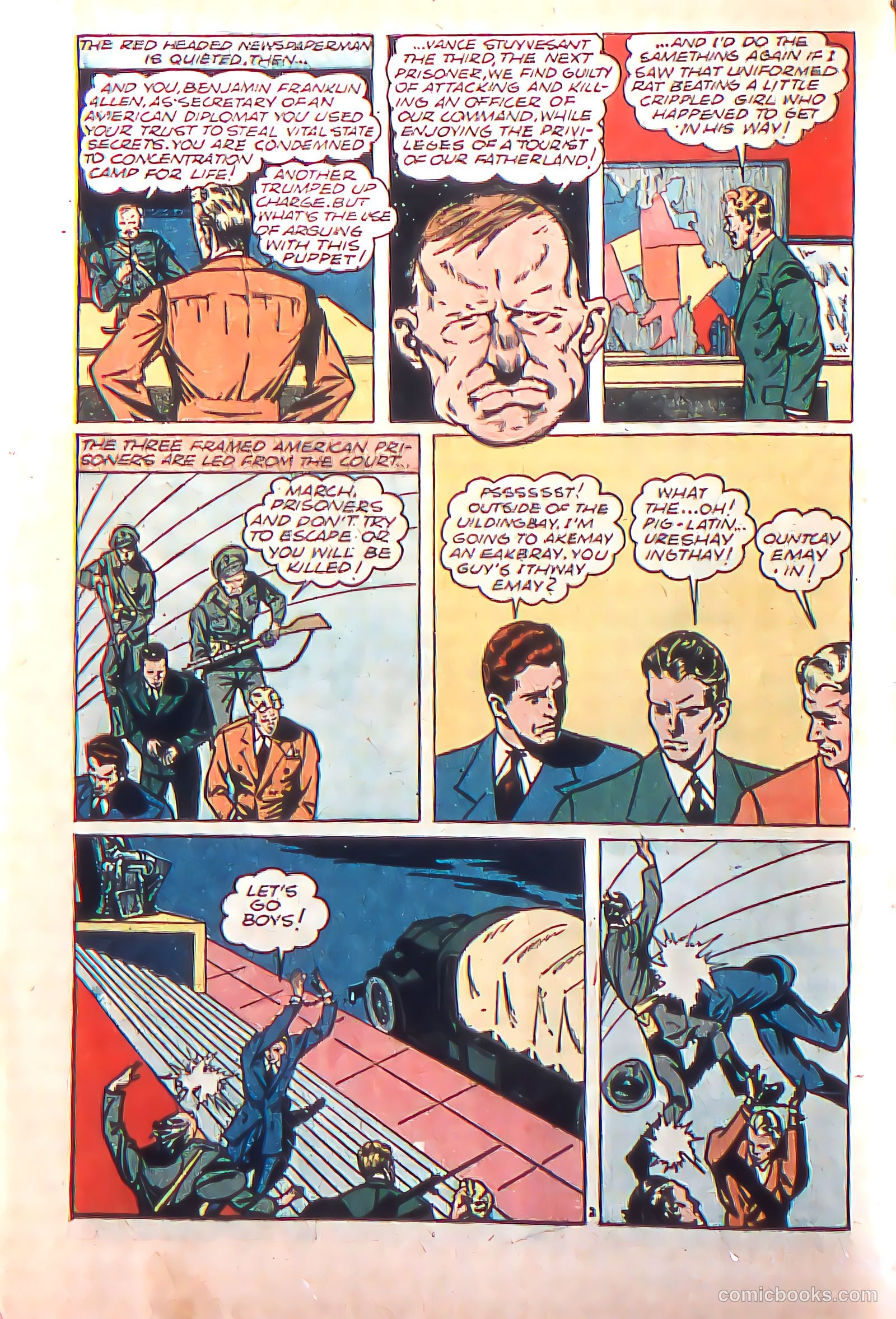 Stars and Stripes Comics #4 (1941) — page 5 of 67