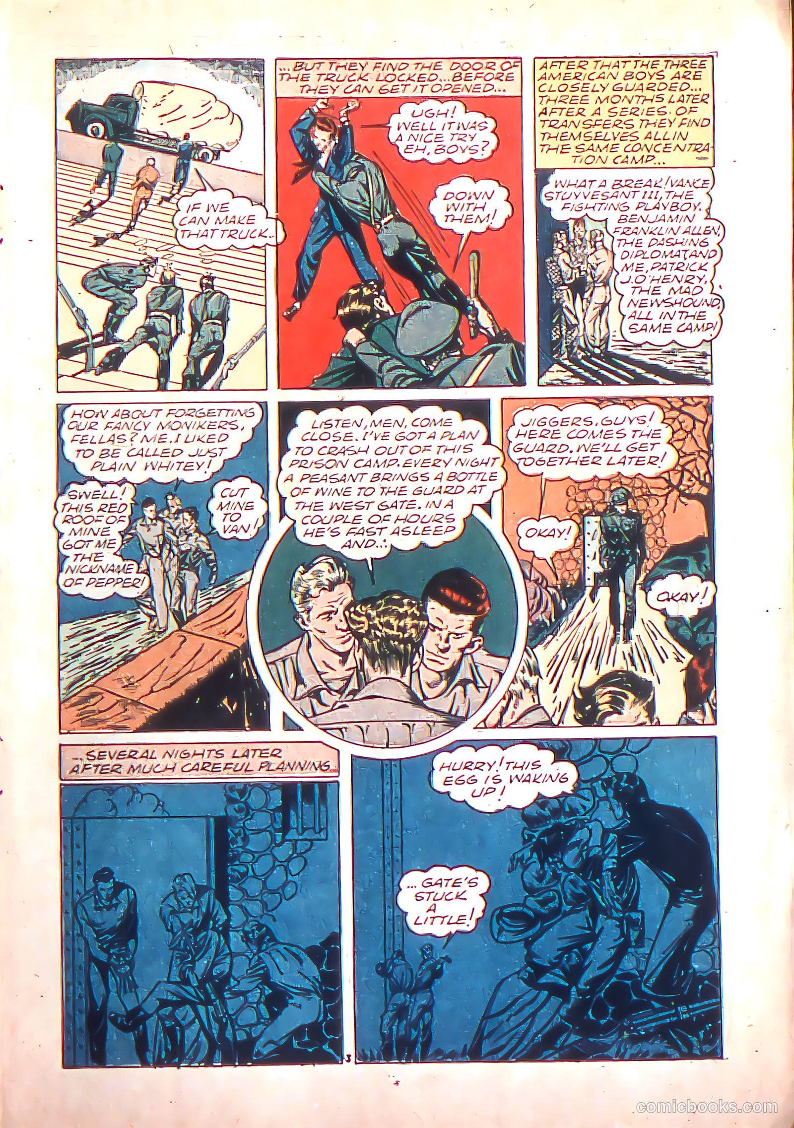 Stars and Stripes Comics #4 (1941) — page 6 of 67