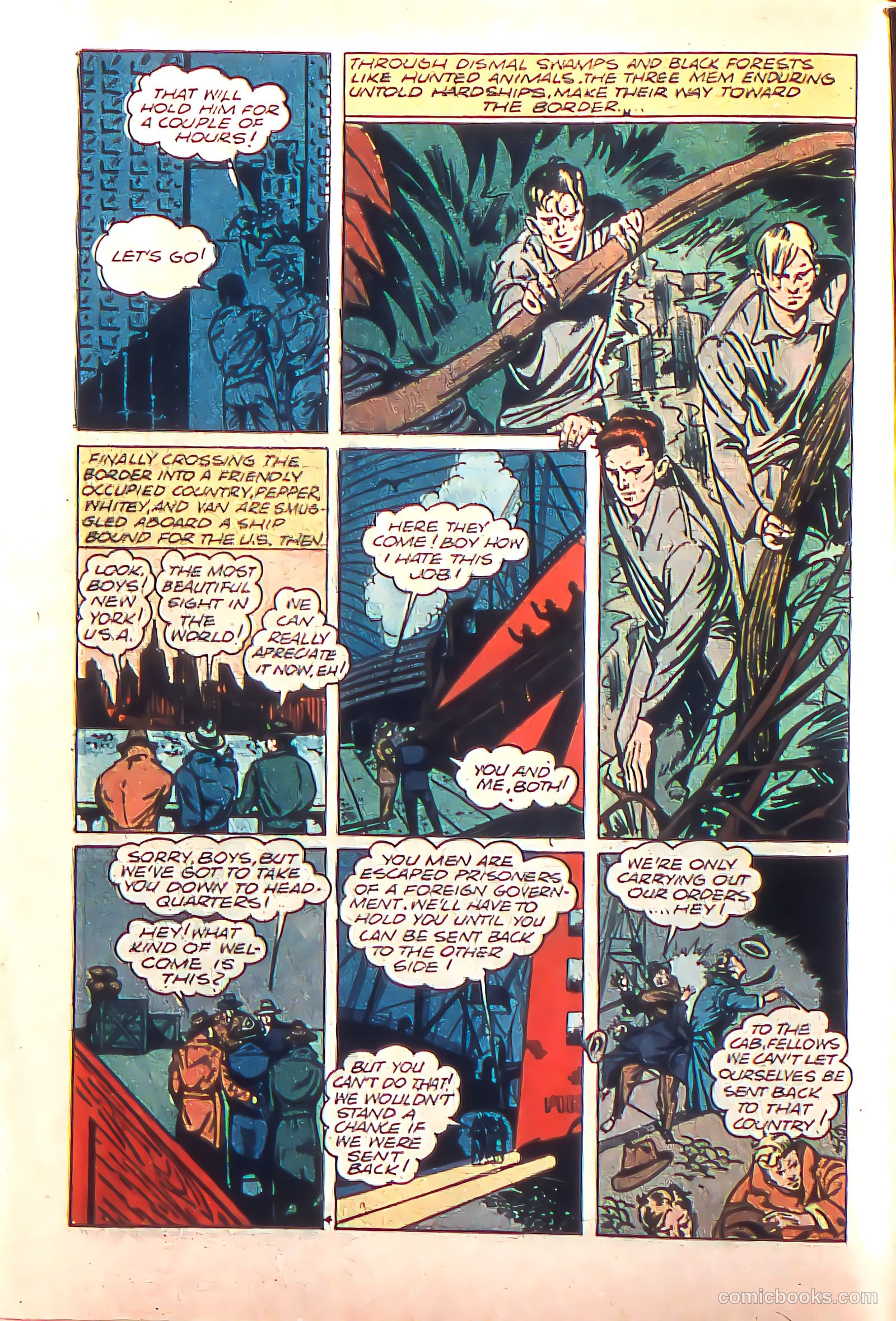 Stars and Stripes Comics #4 (1941) — page 7 of 67
