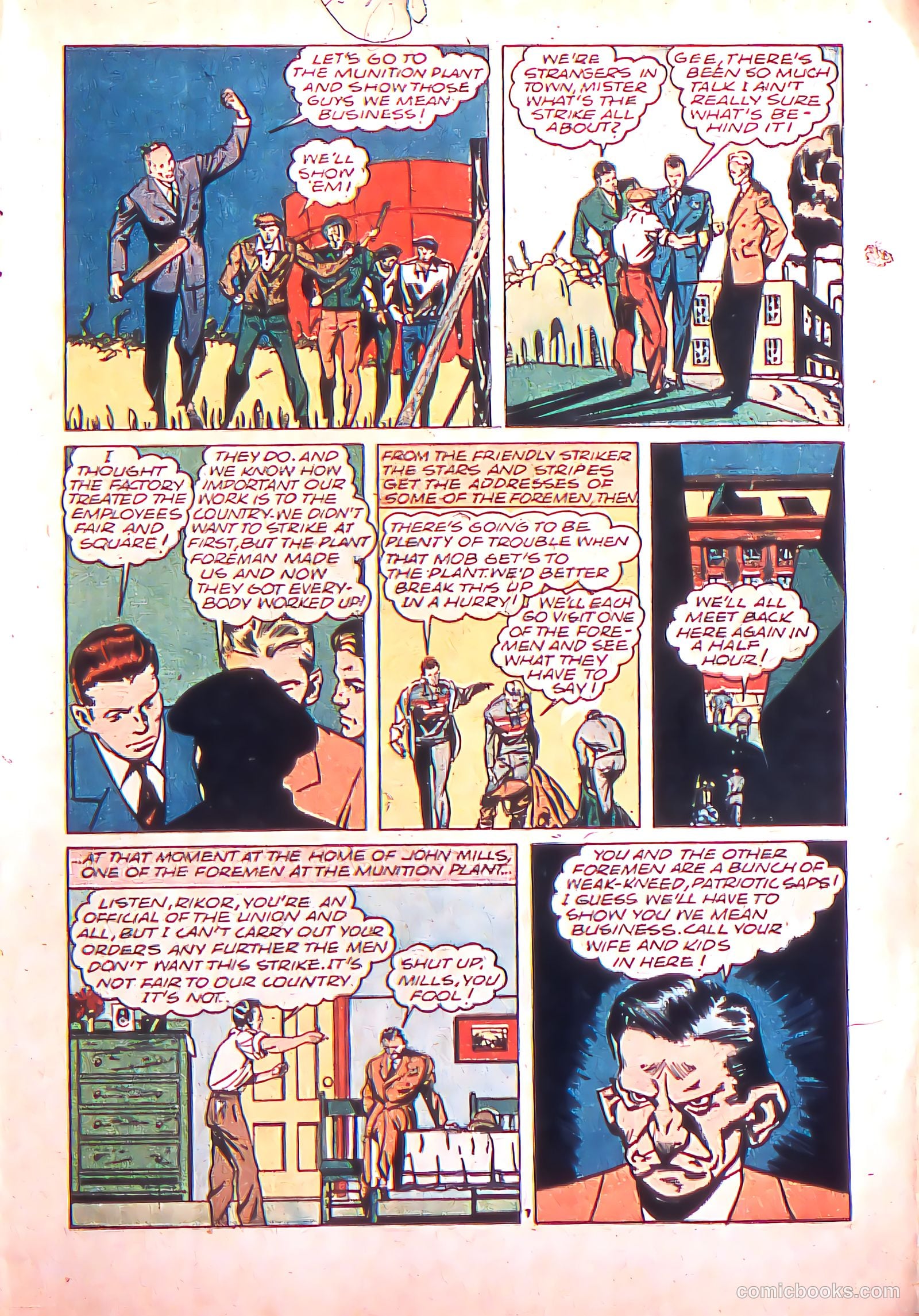 Stars and Stripes Comics #4 (1941) — page 10 of 67