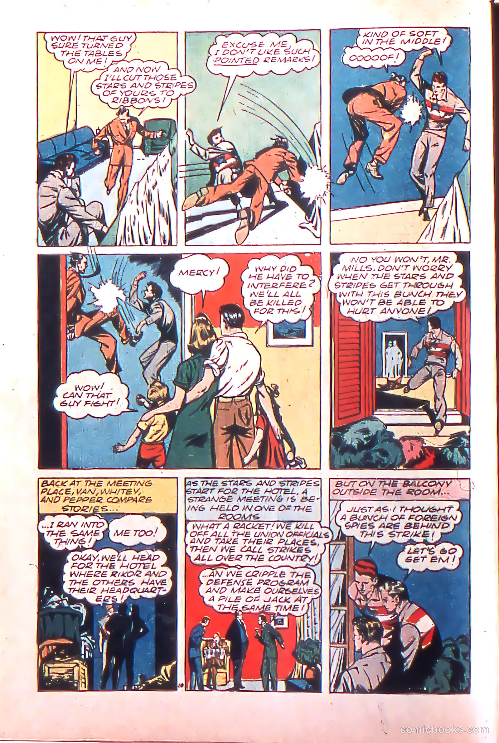 Stars and Stripes Comics #4 (1941) — page 13 of 67