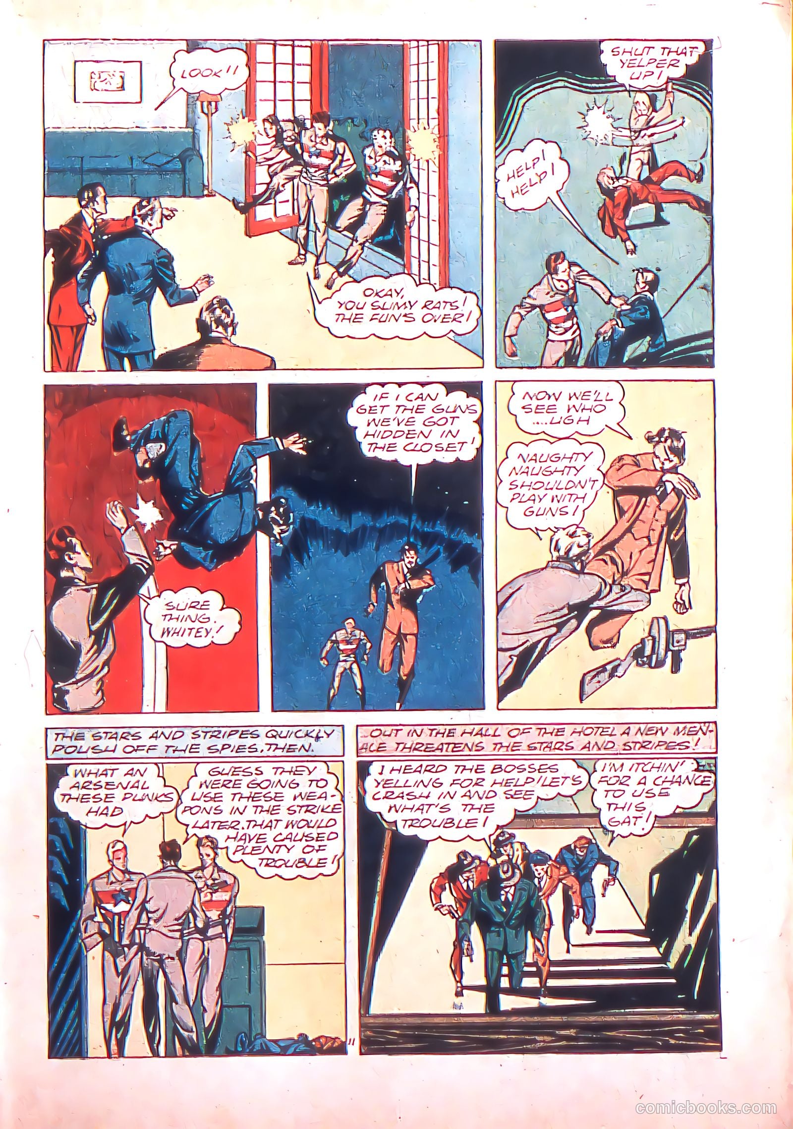 Stars and Stripes Comics #4 (1941) — page 14 of 67